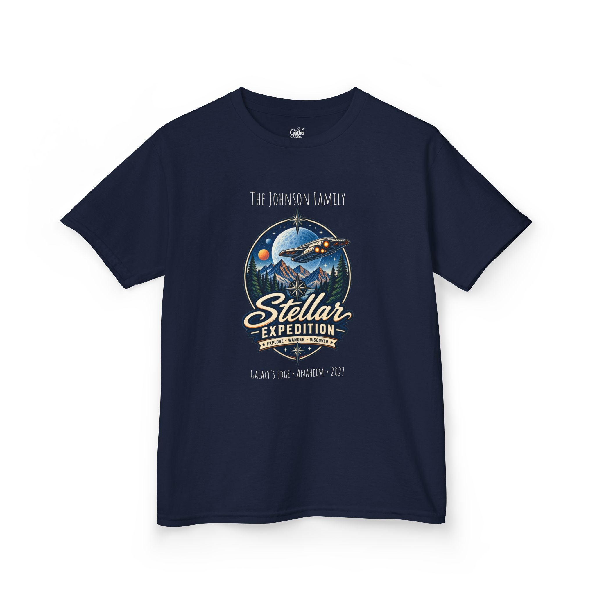 Stellar Expedition Space Adventure Park Kids Tee