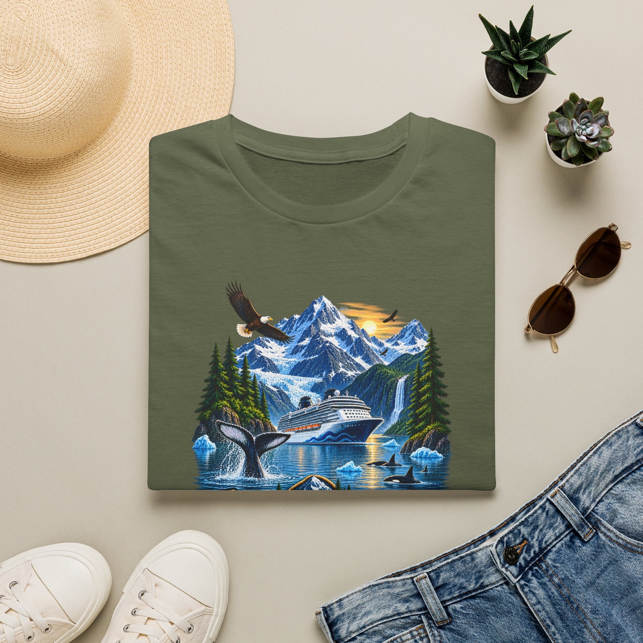 Custom Alaska Bound Cruise Tee
