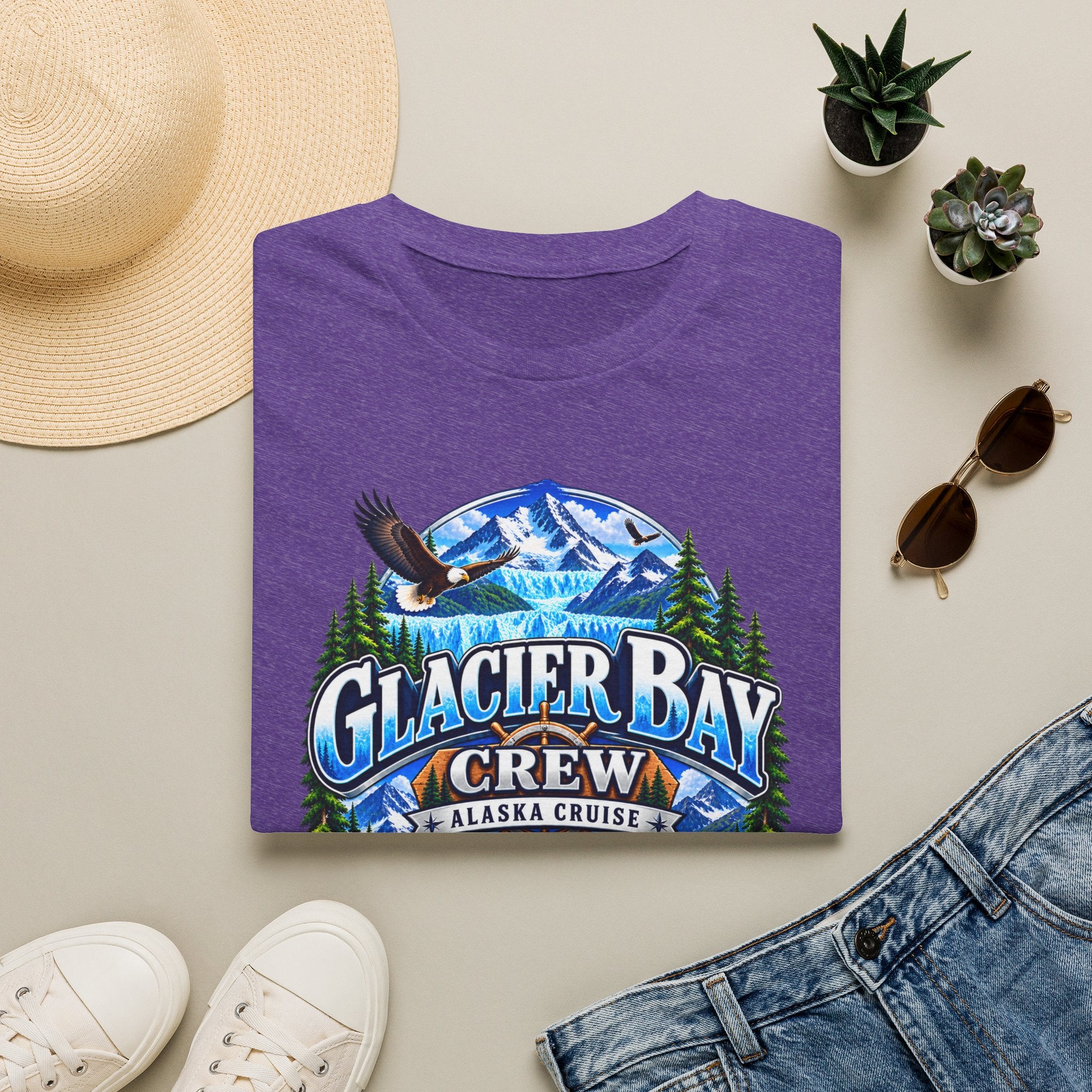 Custom Glacier Bay Alaska Cruise Tee