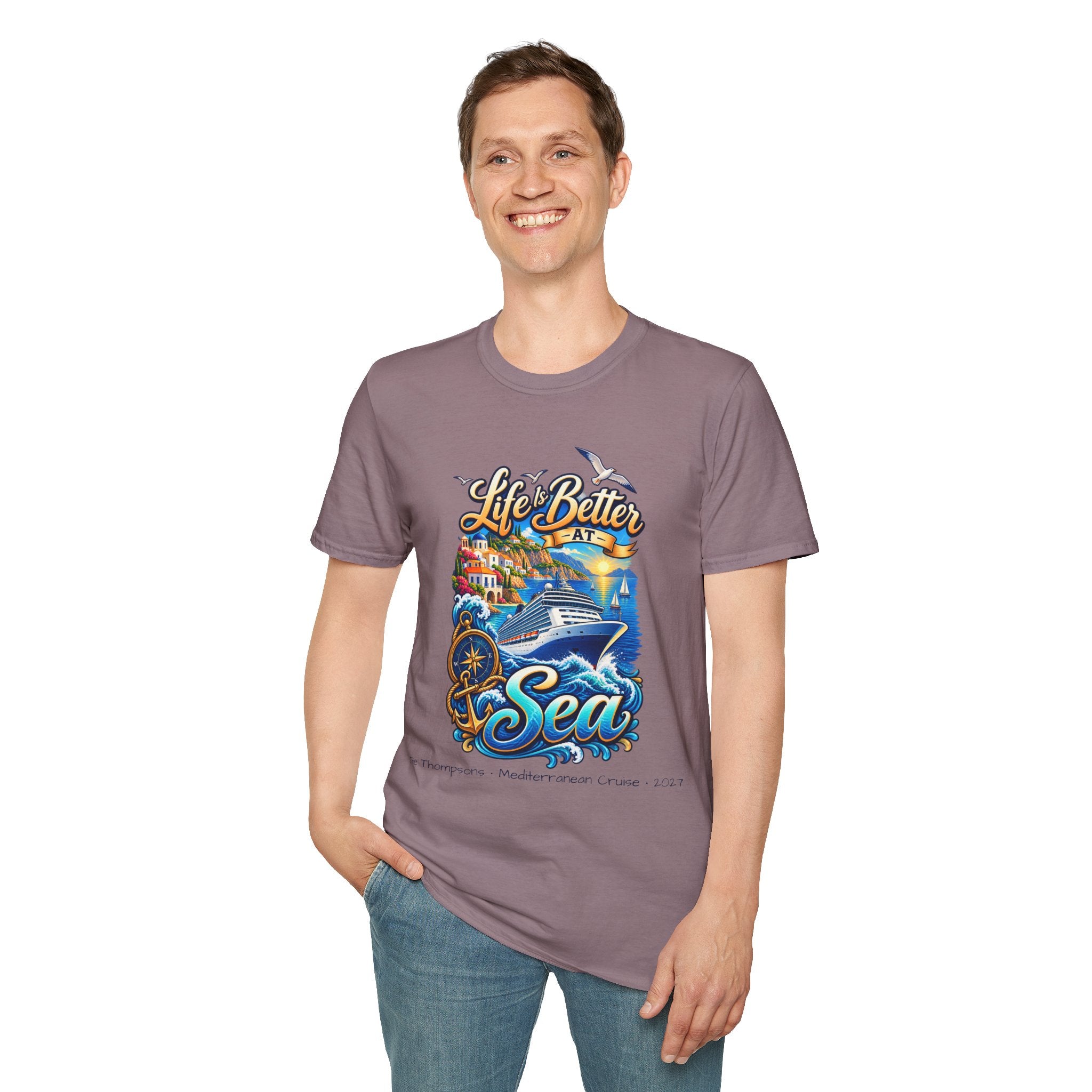 Mediterranean Cruise Life is Better at Sea Tee