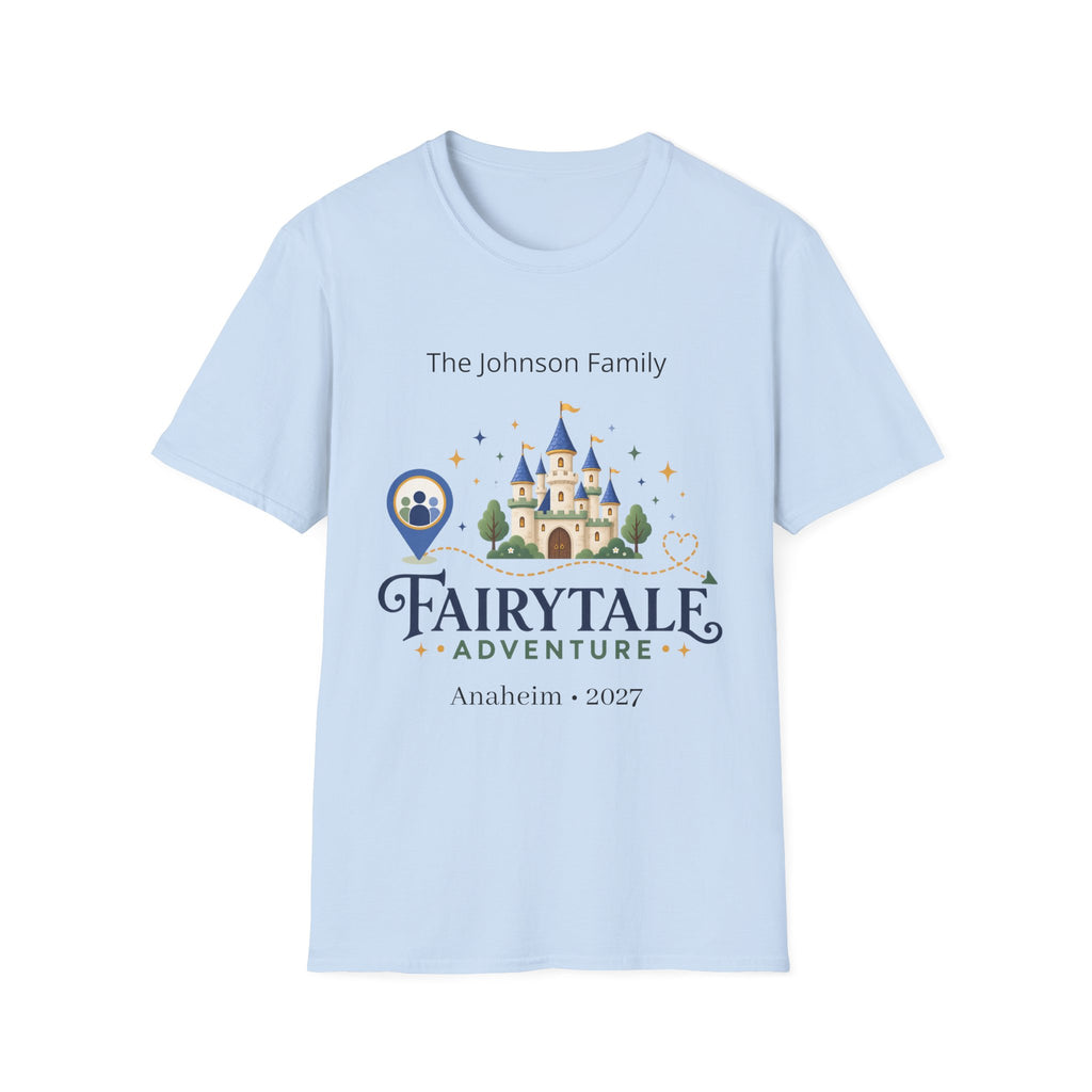 Custom Fairytale Adventure Tee (blue)