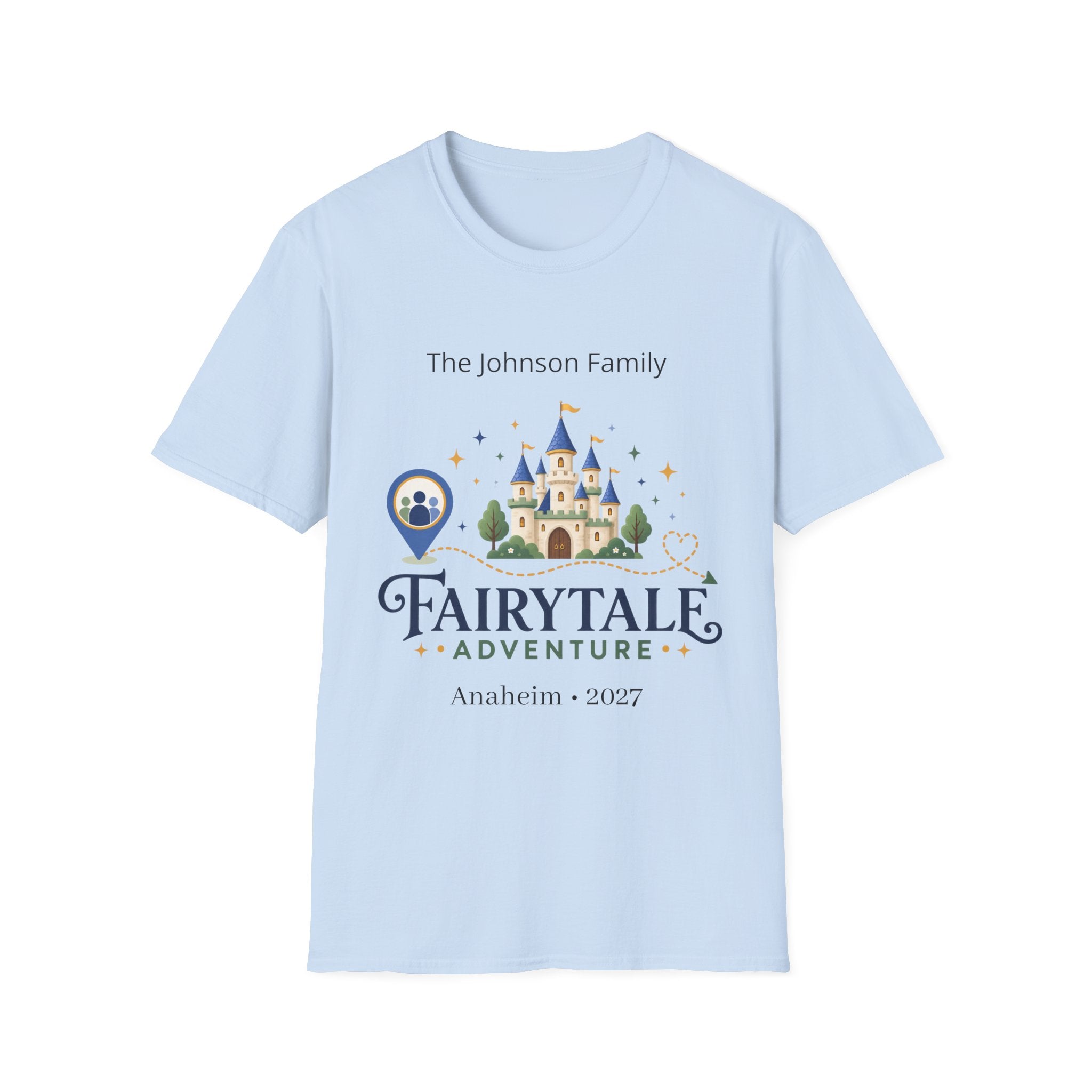 Custom Fairytale Adventure Tee (blue)