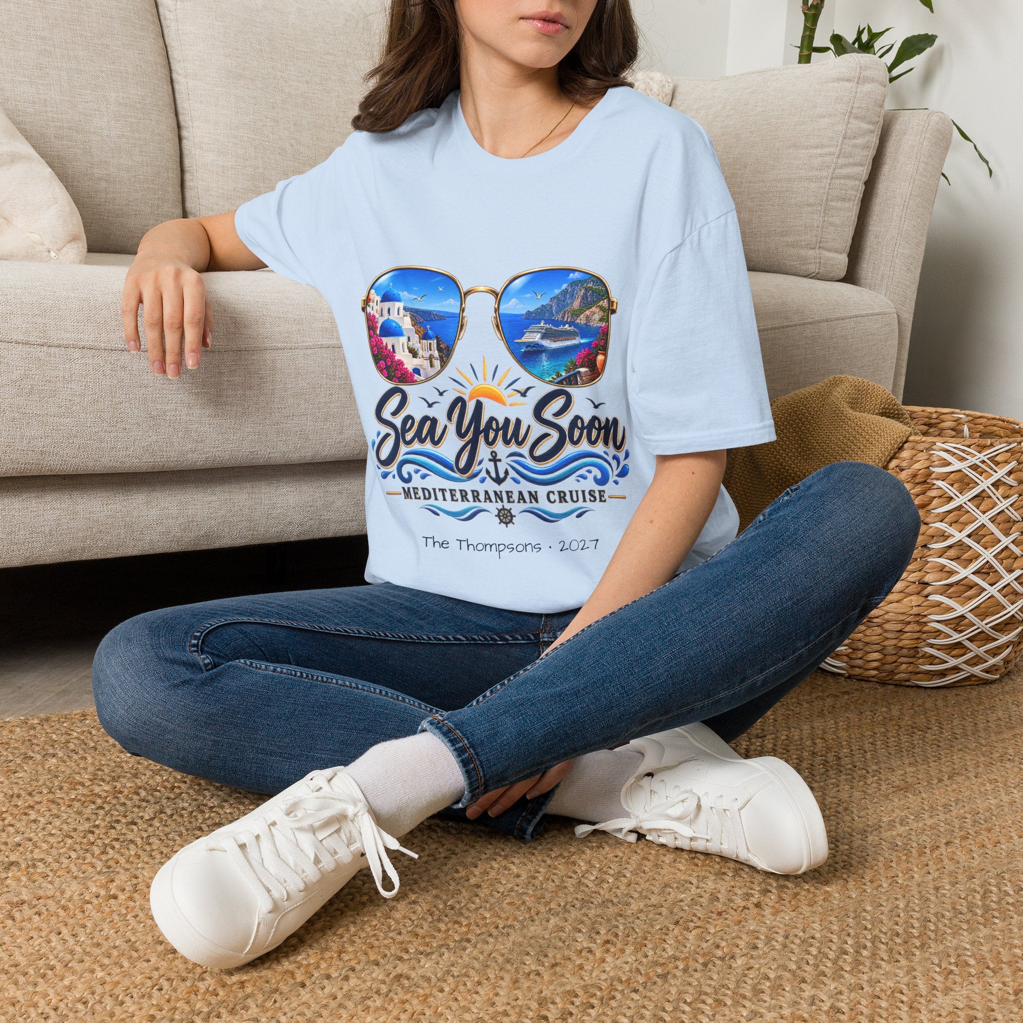 Mediterranean Cruise Sea You Soon Tee