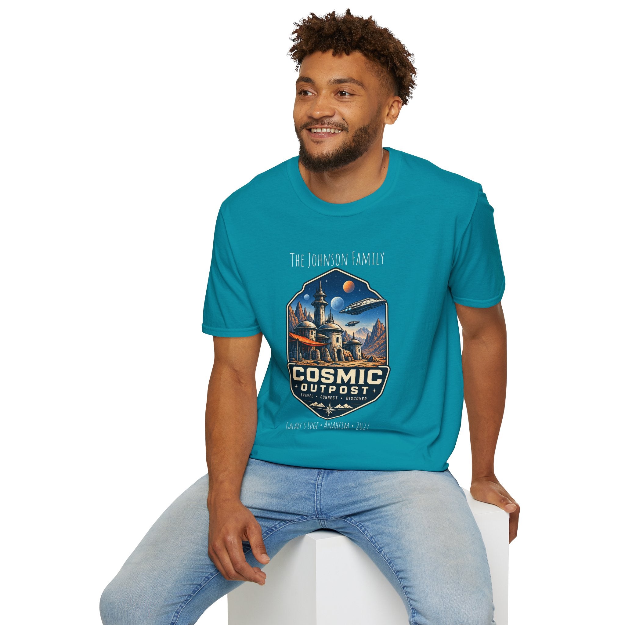 Cosmic Outpost Space Adventure Park Tee