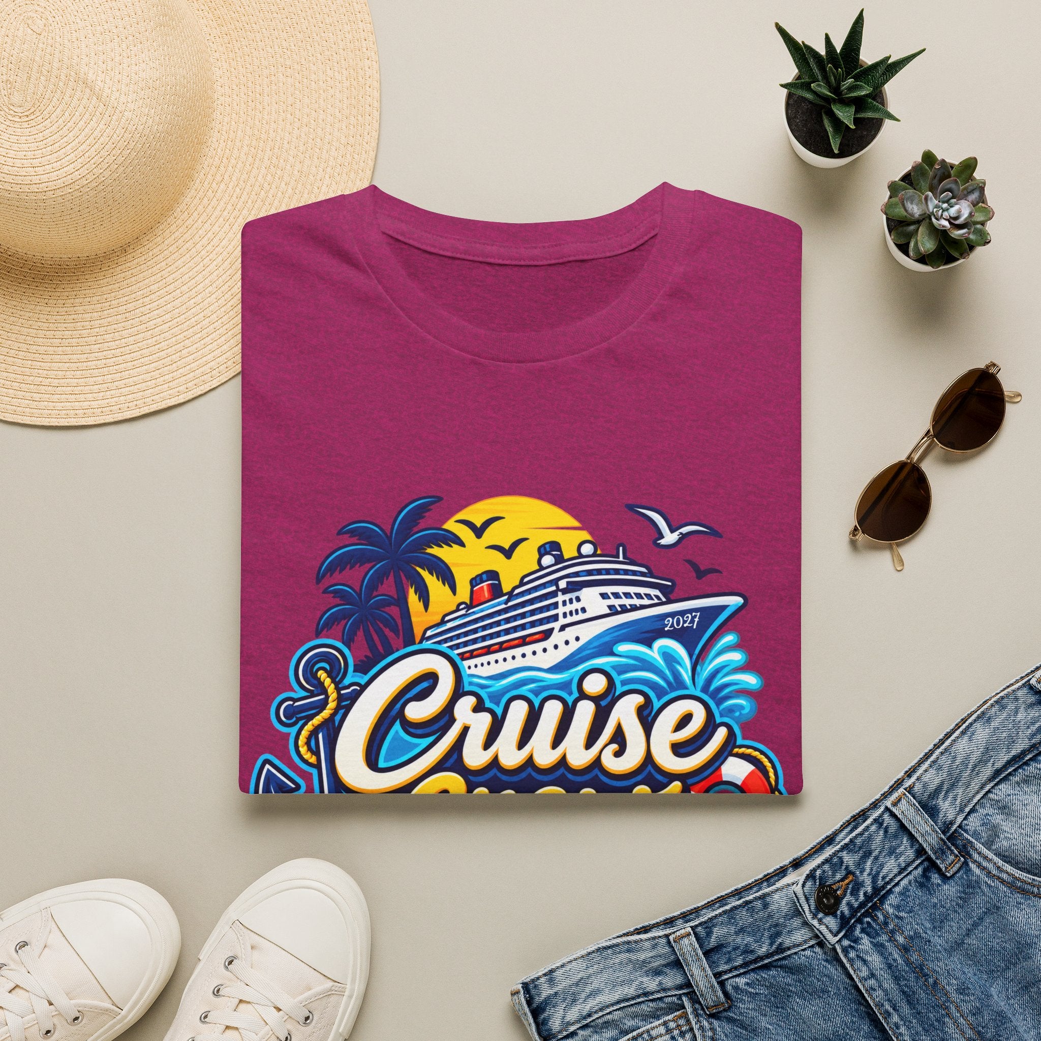 Custom Cruise Crew Tee