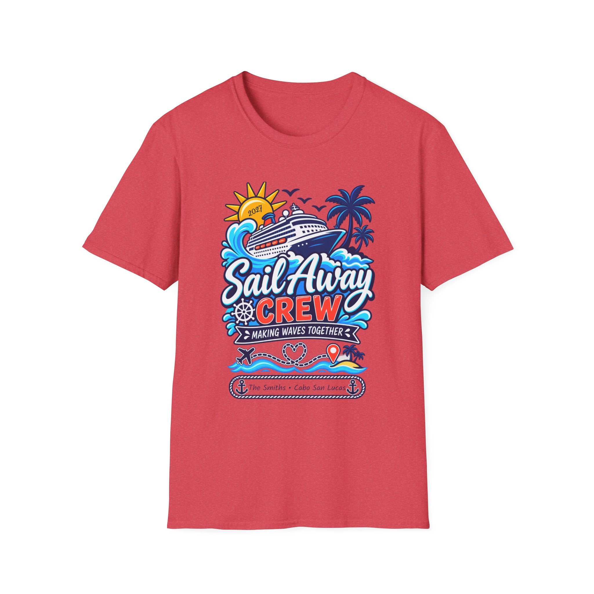 Custom Sail Away Cruise Tee