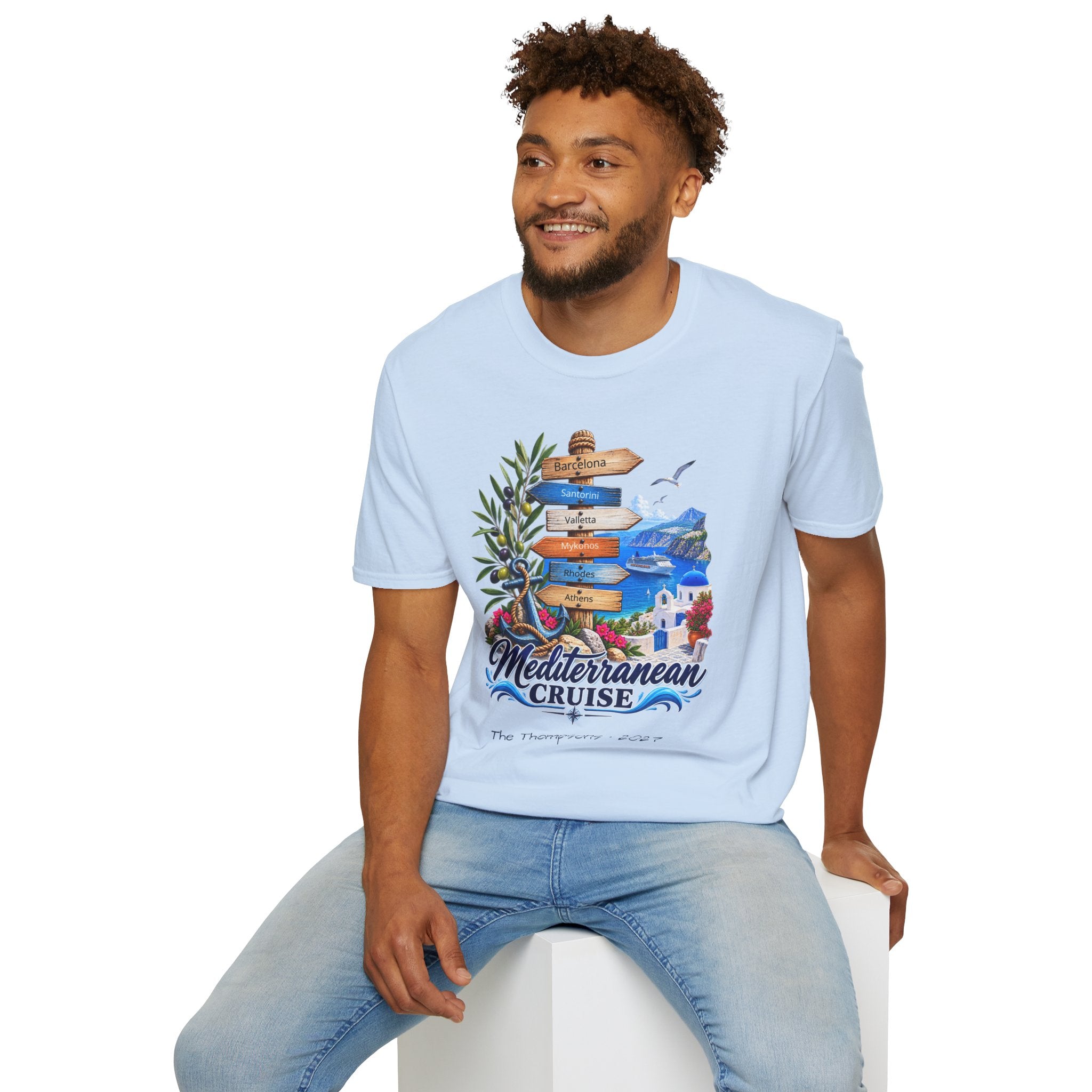 Mediterranean Cruise Ports of Call Tee