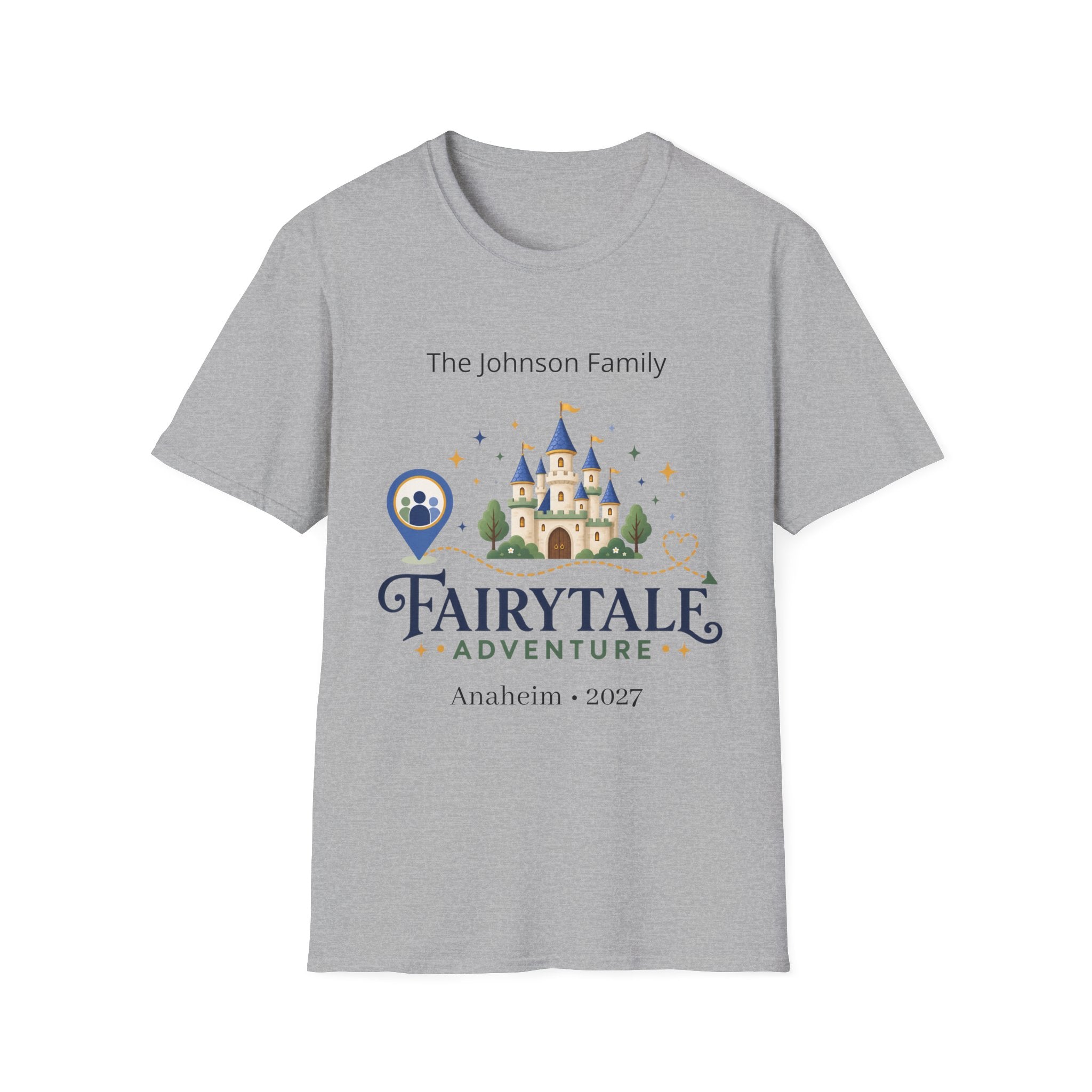 Custom Fairytale Adventure Tee (blue)