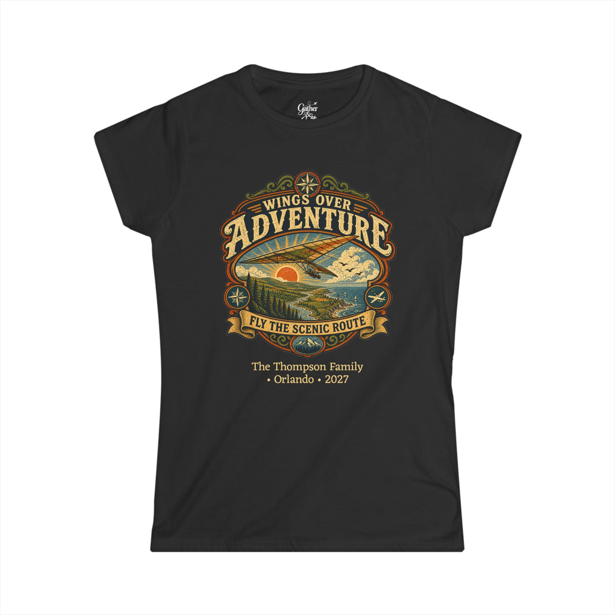 Wings Over Adventure - Ladies Tee