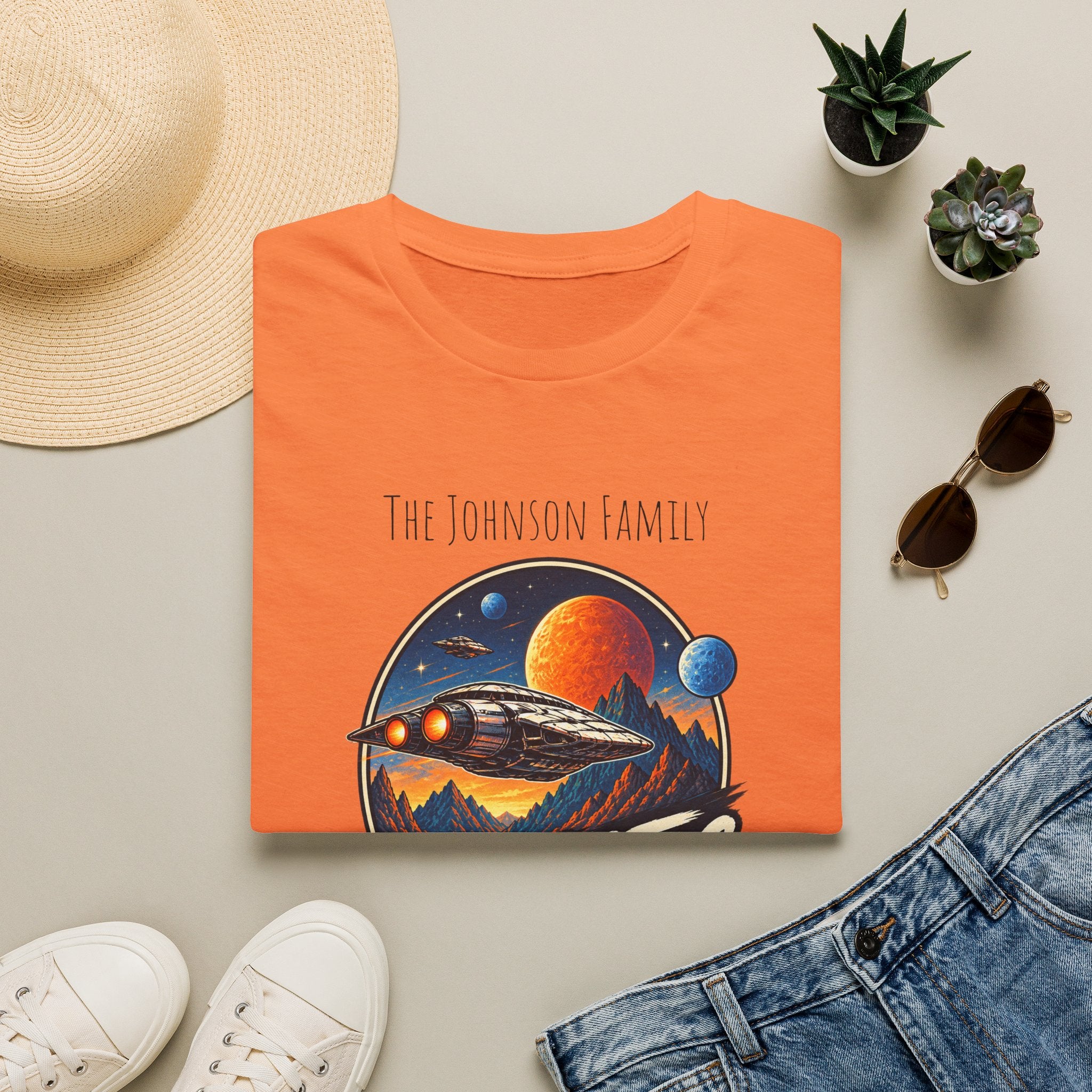 Galactic Getaway Space Adventure Park Tee