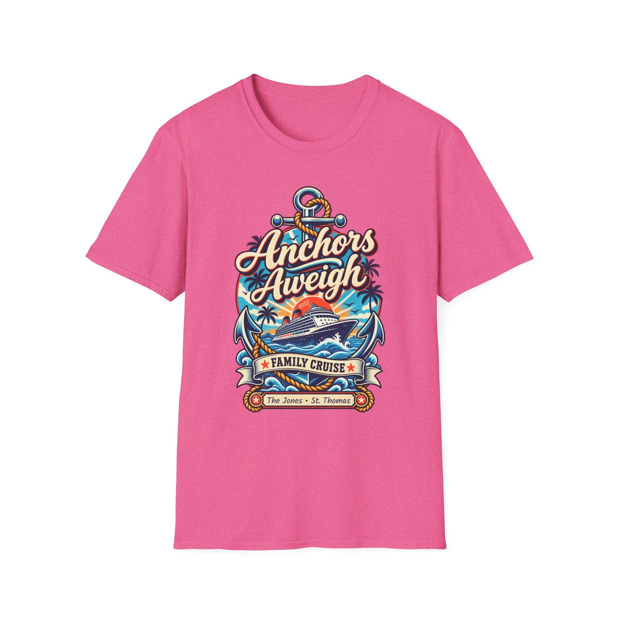 Custom Anchors Aweigh Cruise Tee