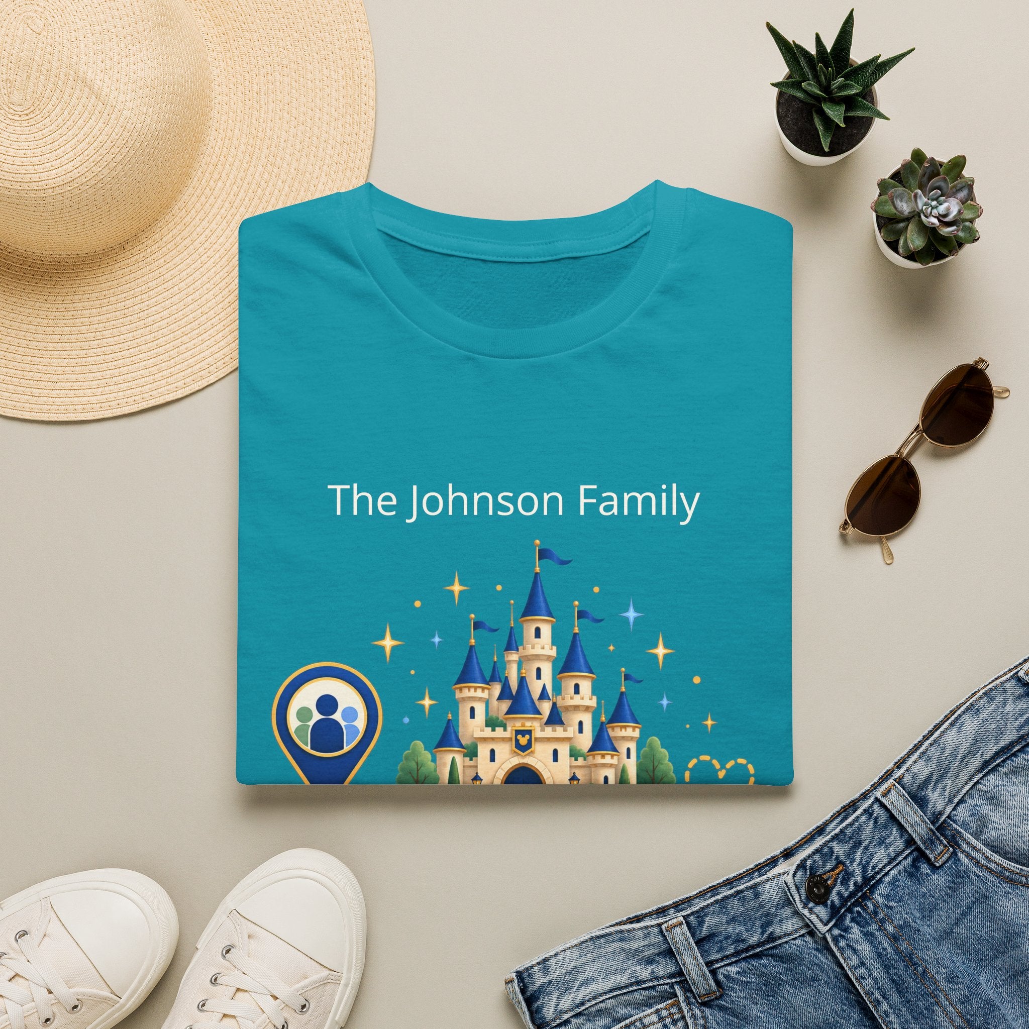 Custom Fairytale Adventure Tee (blue)