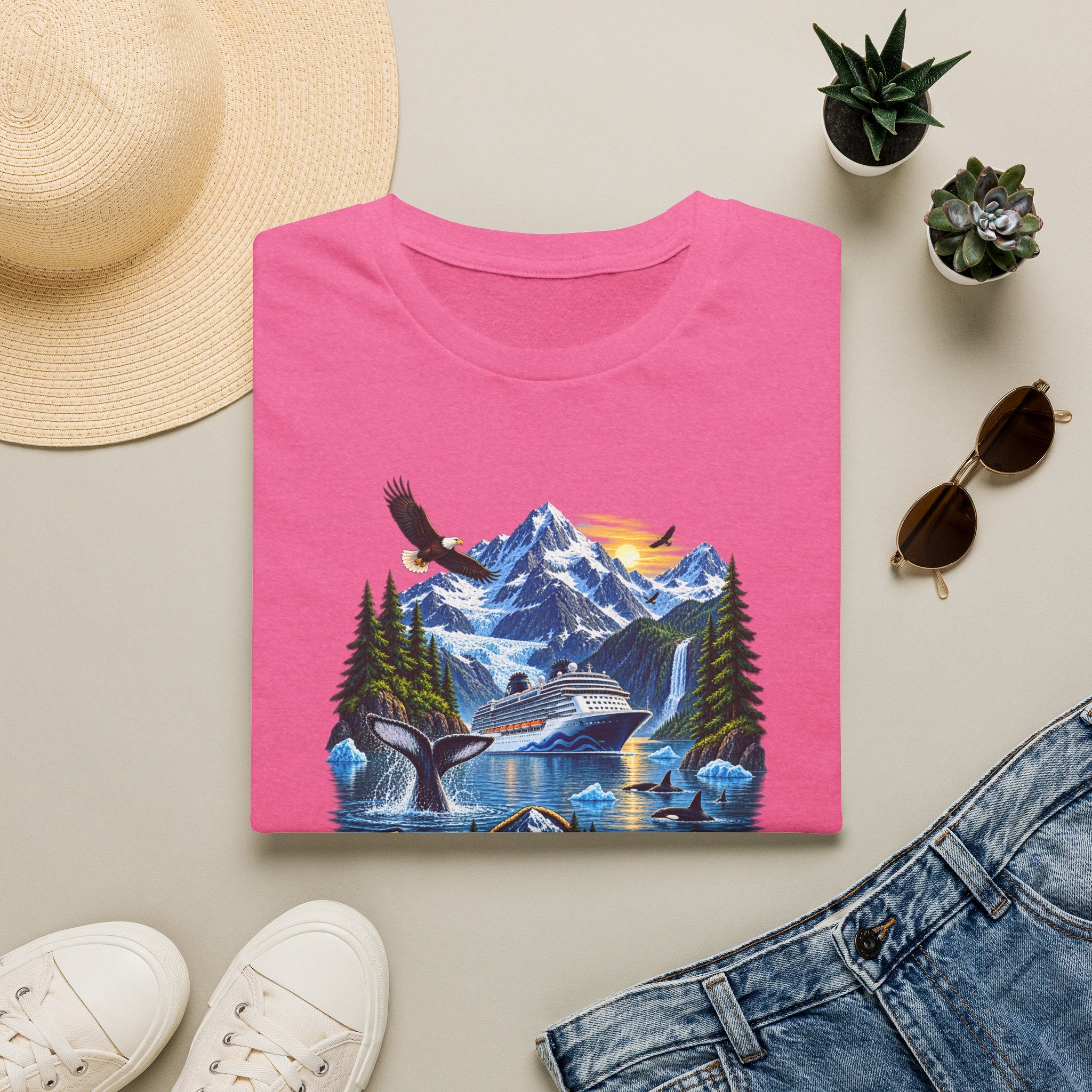 Custom Alaska Bound Cruise Tee