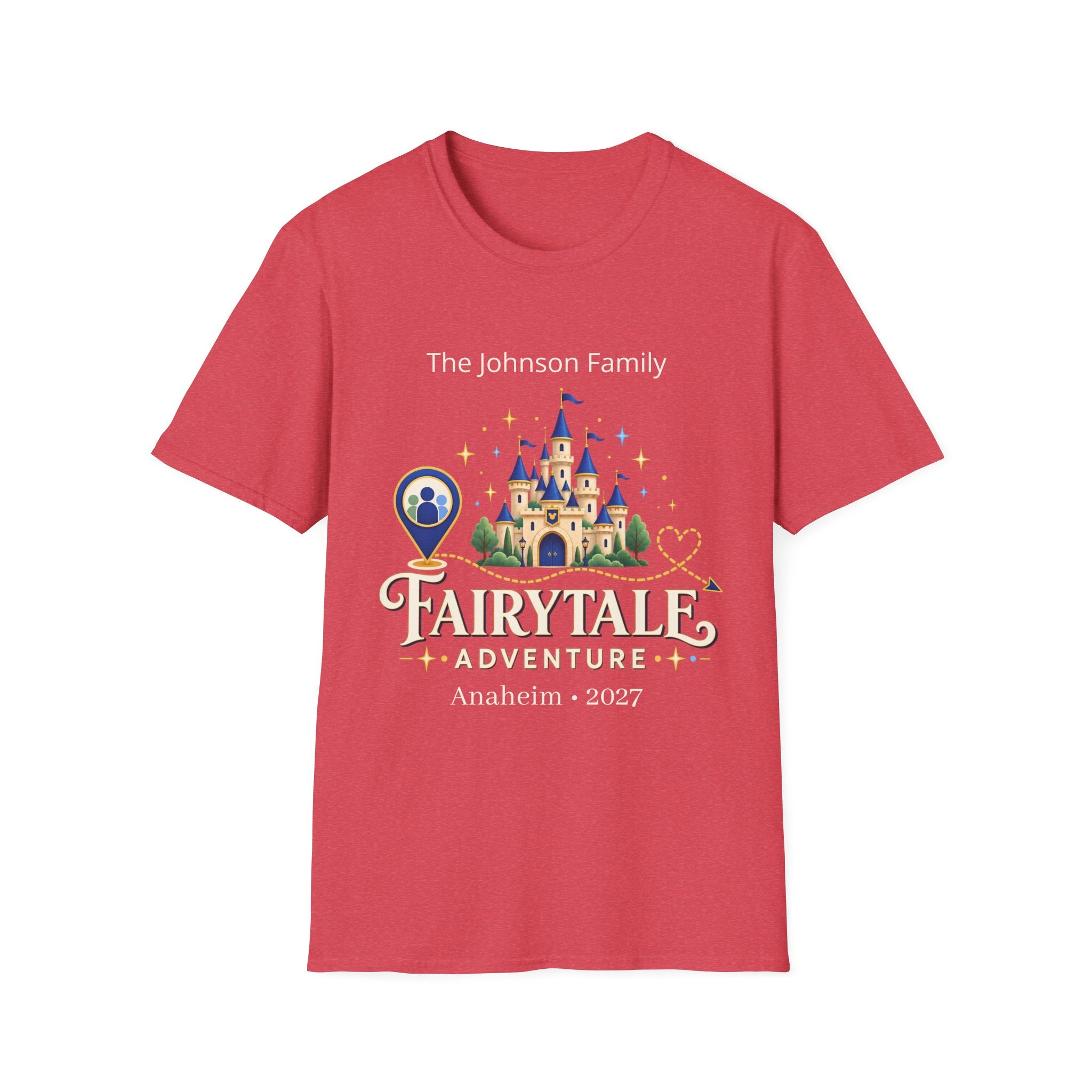 Custom Fairytale Adventure Tee (blue)