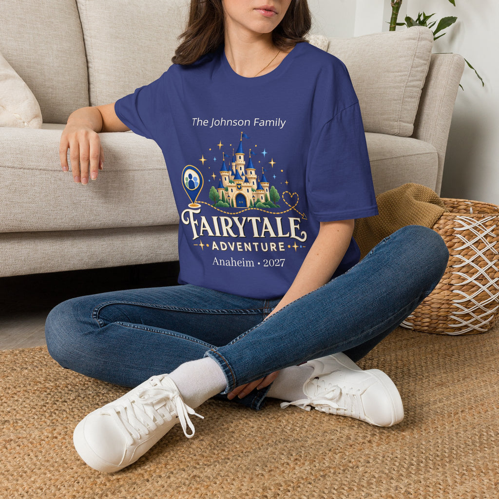 Custom Fairytale Adventure Tee (blue)