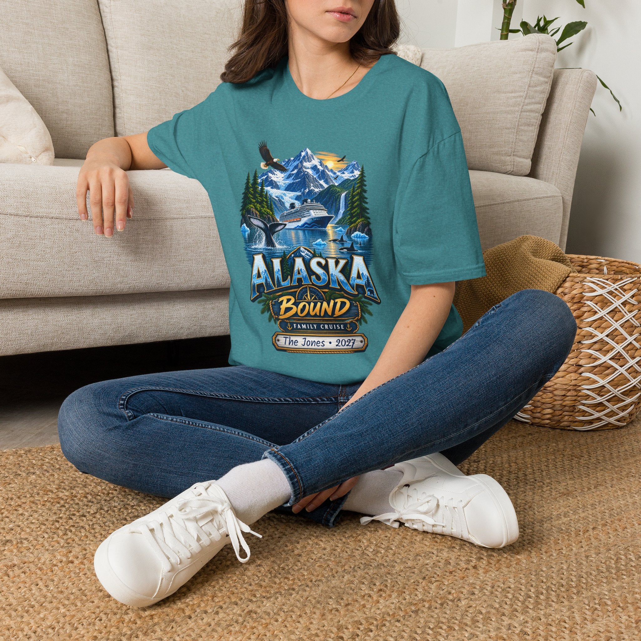 Custom Alaska Bound Cruise Tee