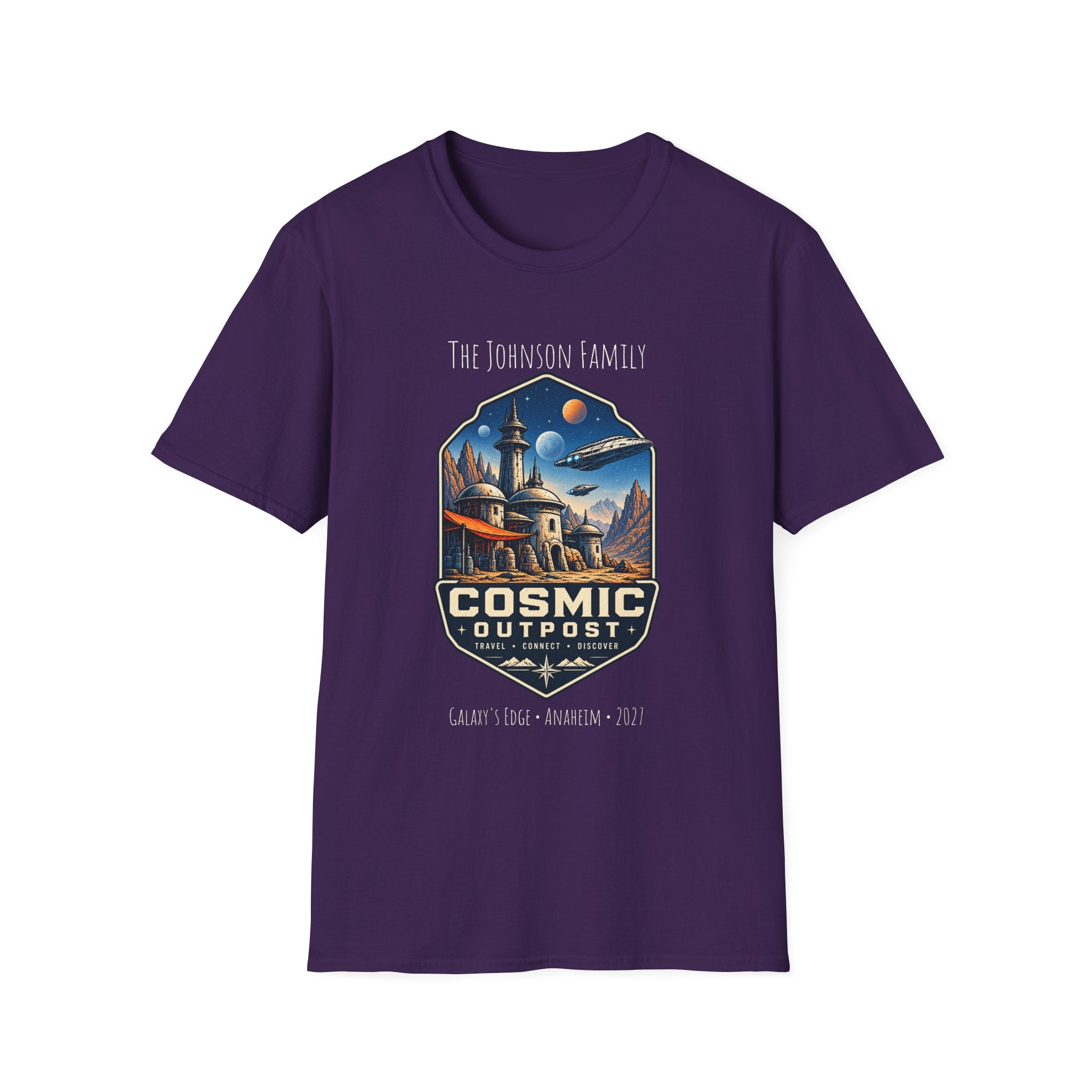 Cosmic Outpost Space Adventure Park Tee