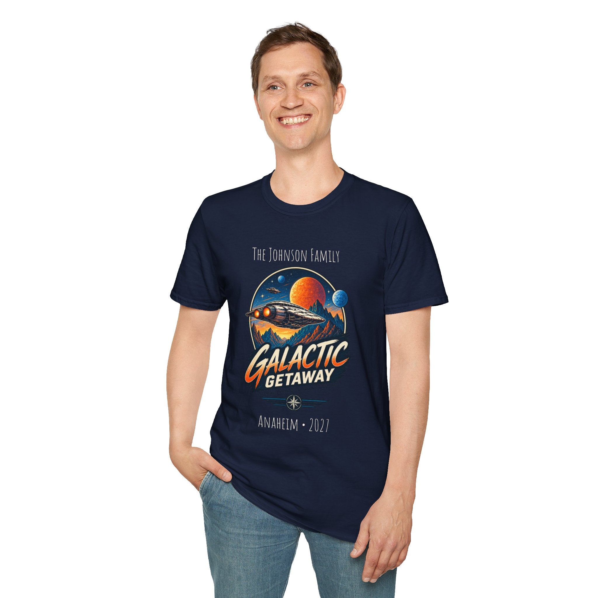 Galactic Getaway Space Adventure Park Tee