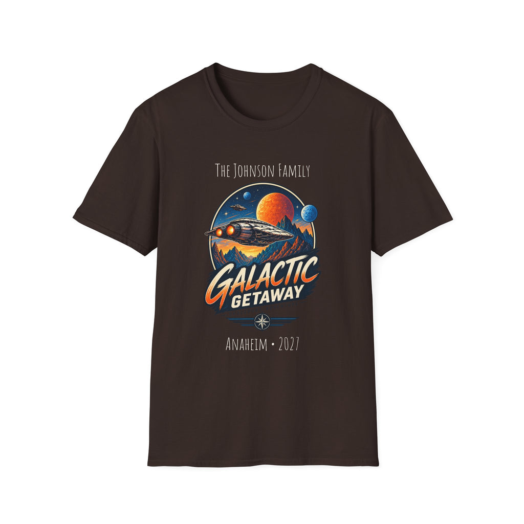 Galactic Getaway Space Adventure Park Tee