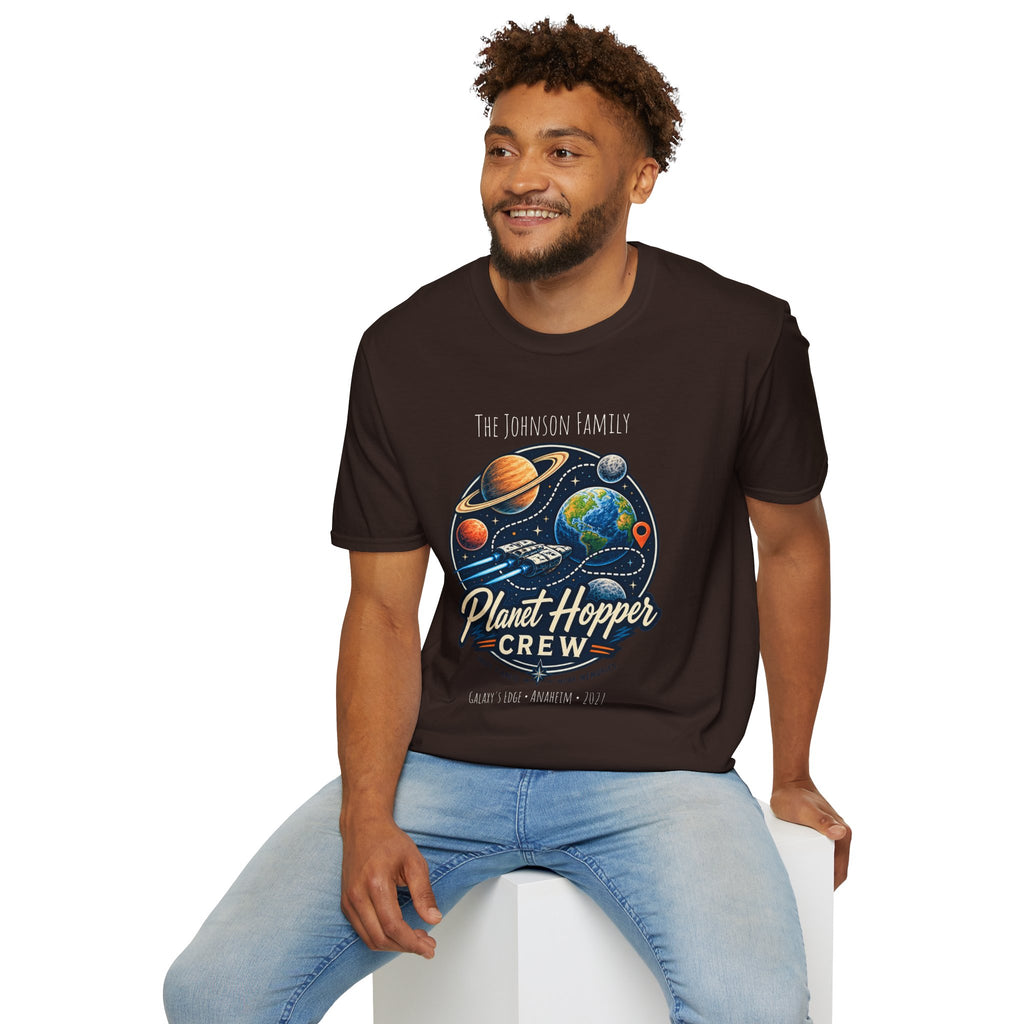 Planet Hopper Crew Space Adventure Park Tee