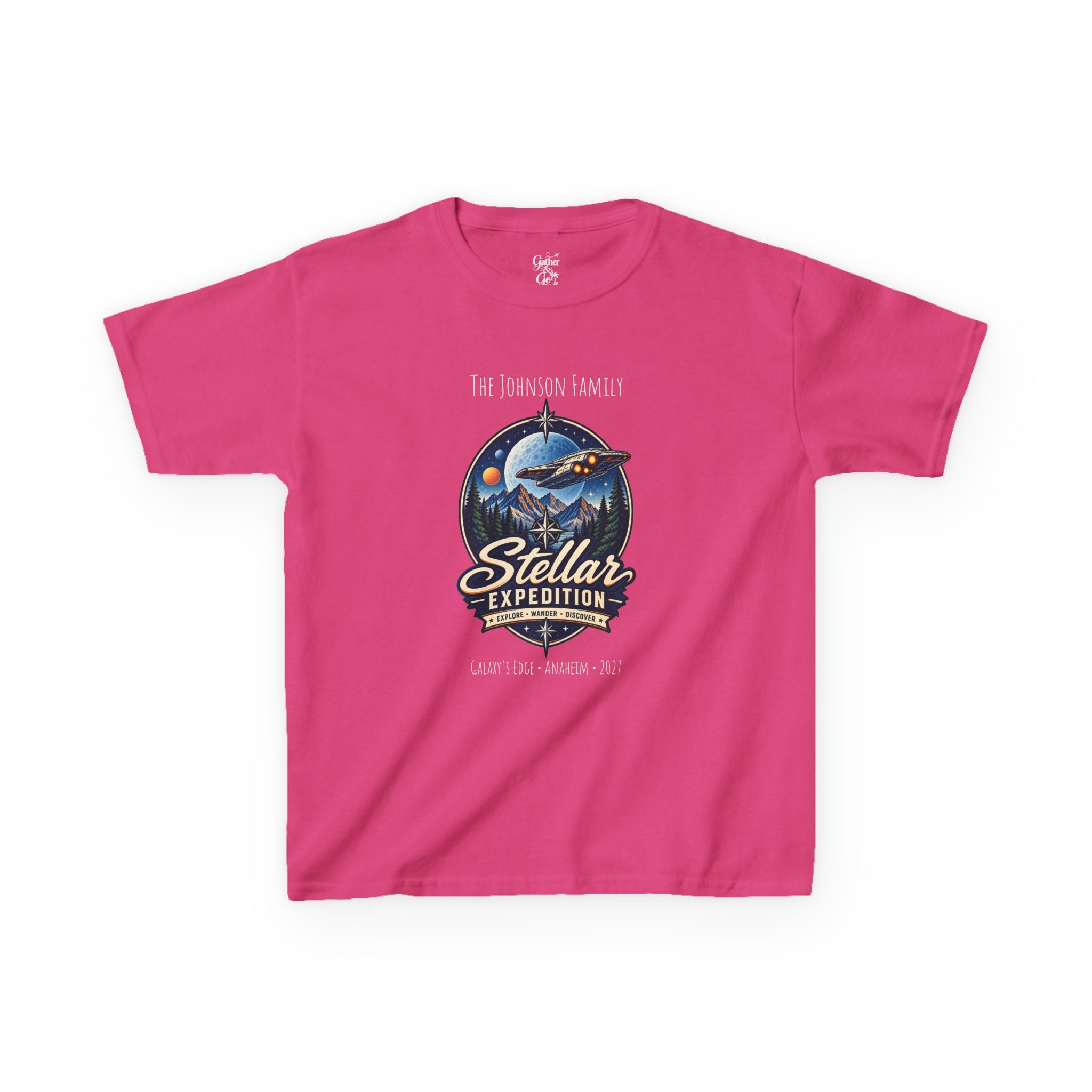 Stellar Expedition Space Adventure Park Kids Tee