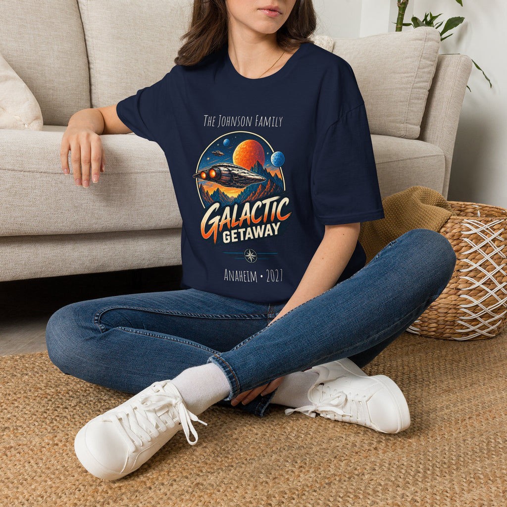 Galactic Getaway Space Adventure Park Tee