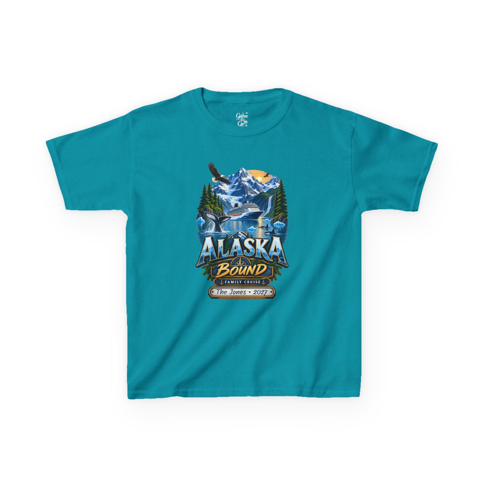 Alaska Bound Cruise Kids Tee