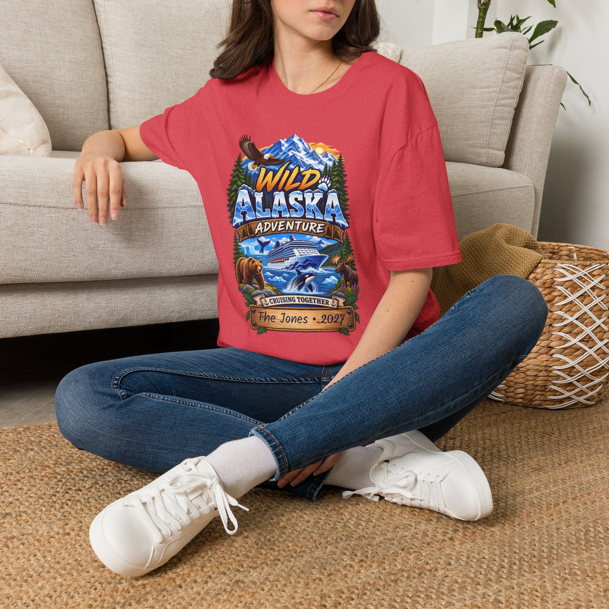 Custom Wild Alaska Cruise Tee