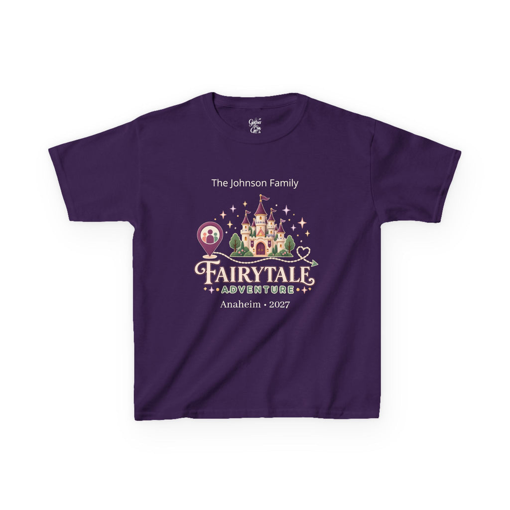 Fairytale Adventure Kids Tee (purple)