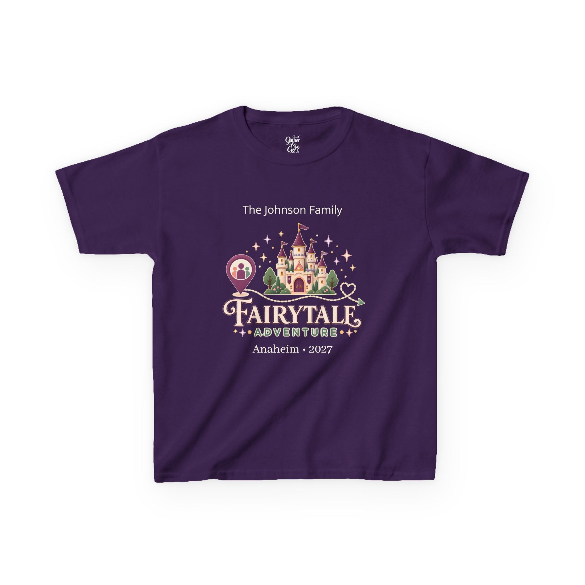 Fairytale Adventure Kids Tee (purple)