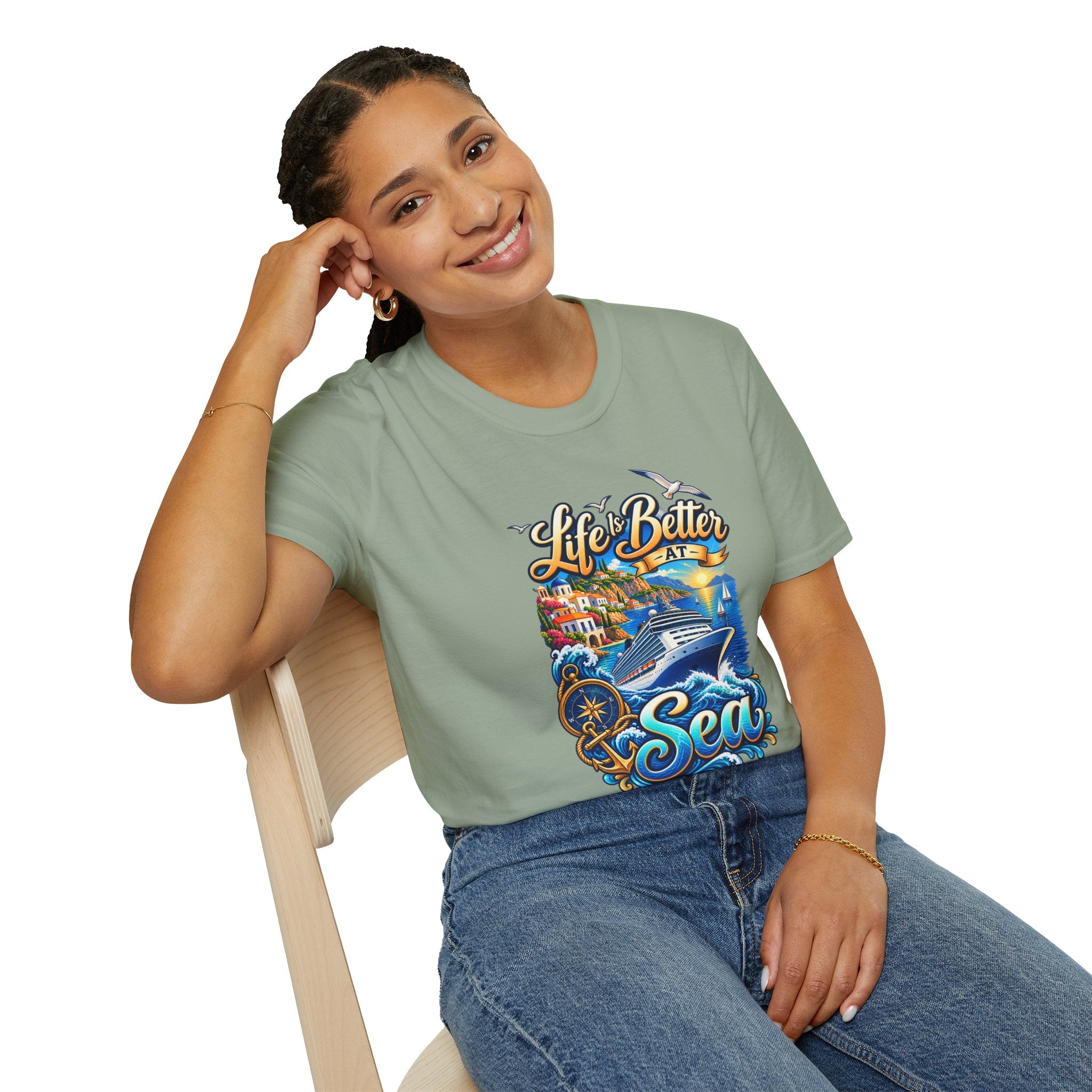 Mediterranean Cruise Life is Better at Sea Tee