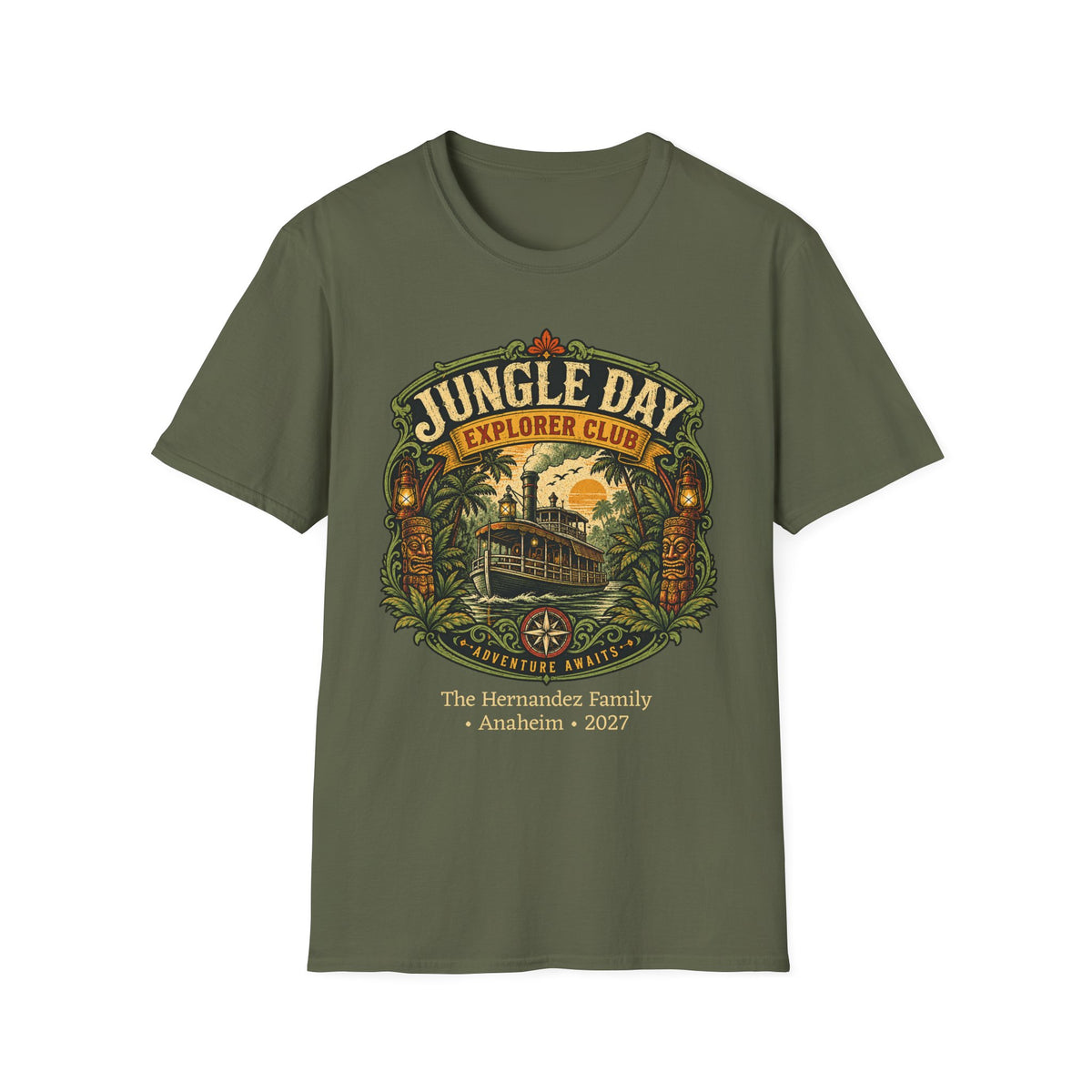 Jungle Day Explorer Club - Unisex Tee