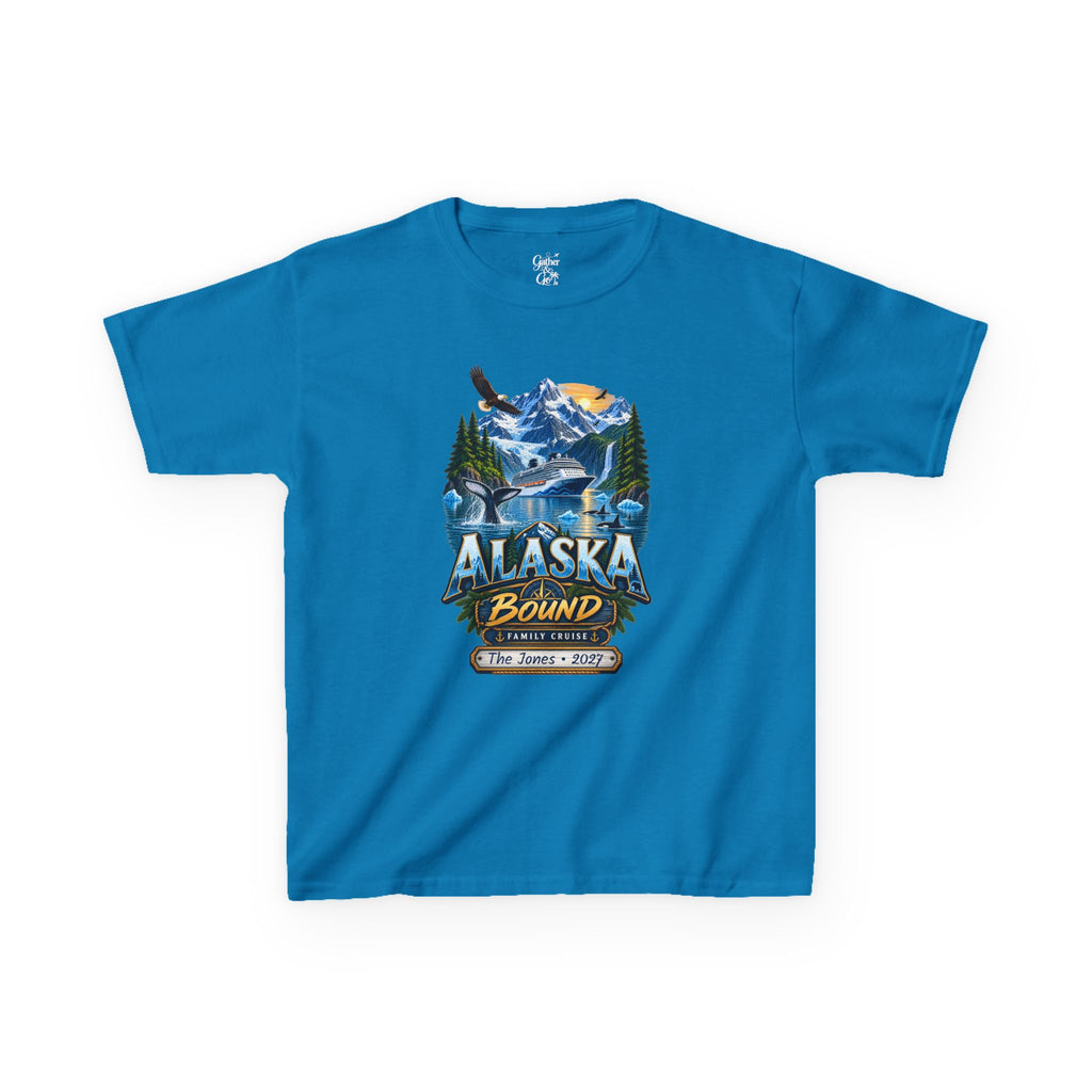Alaska Bound Cruise Kids Tee