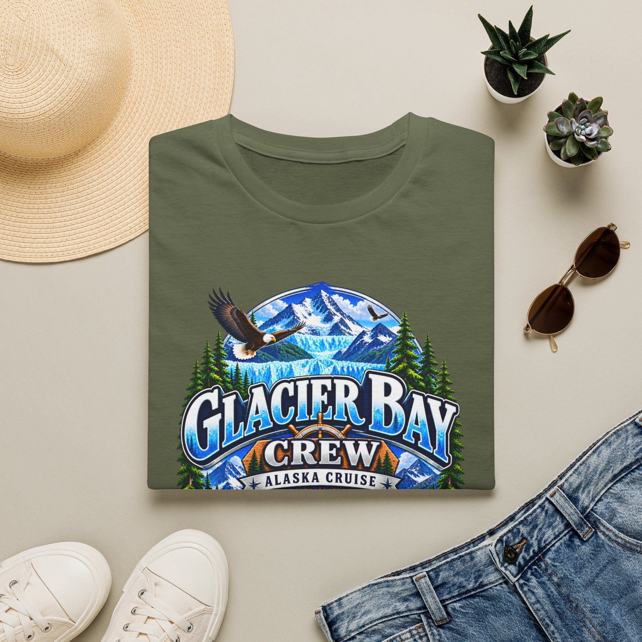 Custom Glacier Bay Alaska Cruise Tee
