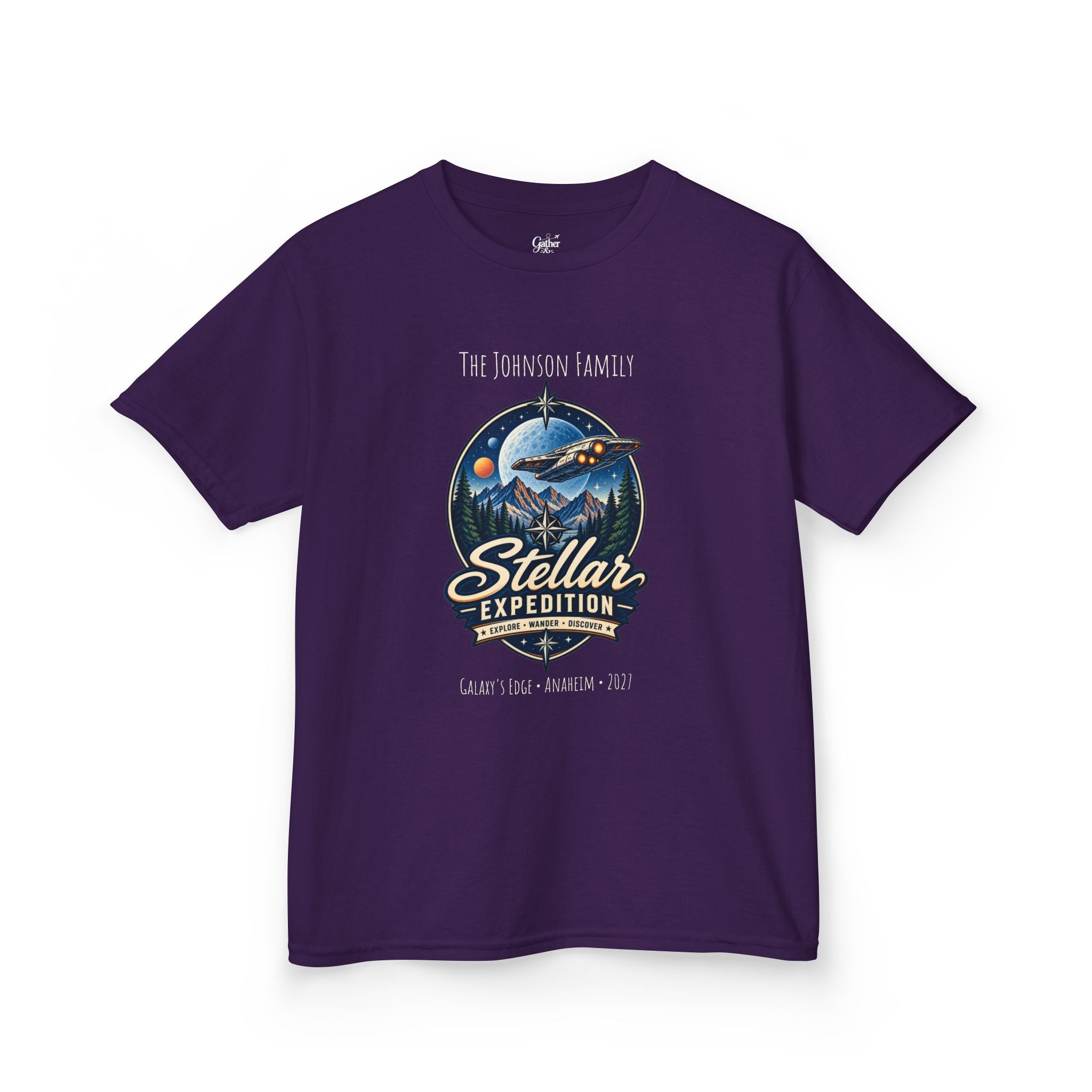 Stellar Expedition Space Adventure Park Kids Tee