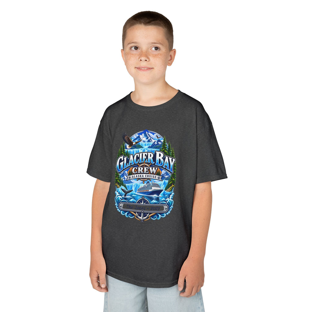 Glacier Bay Alaska Kids Cruise Tee