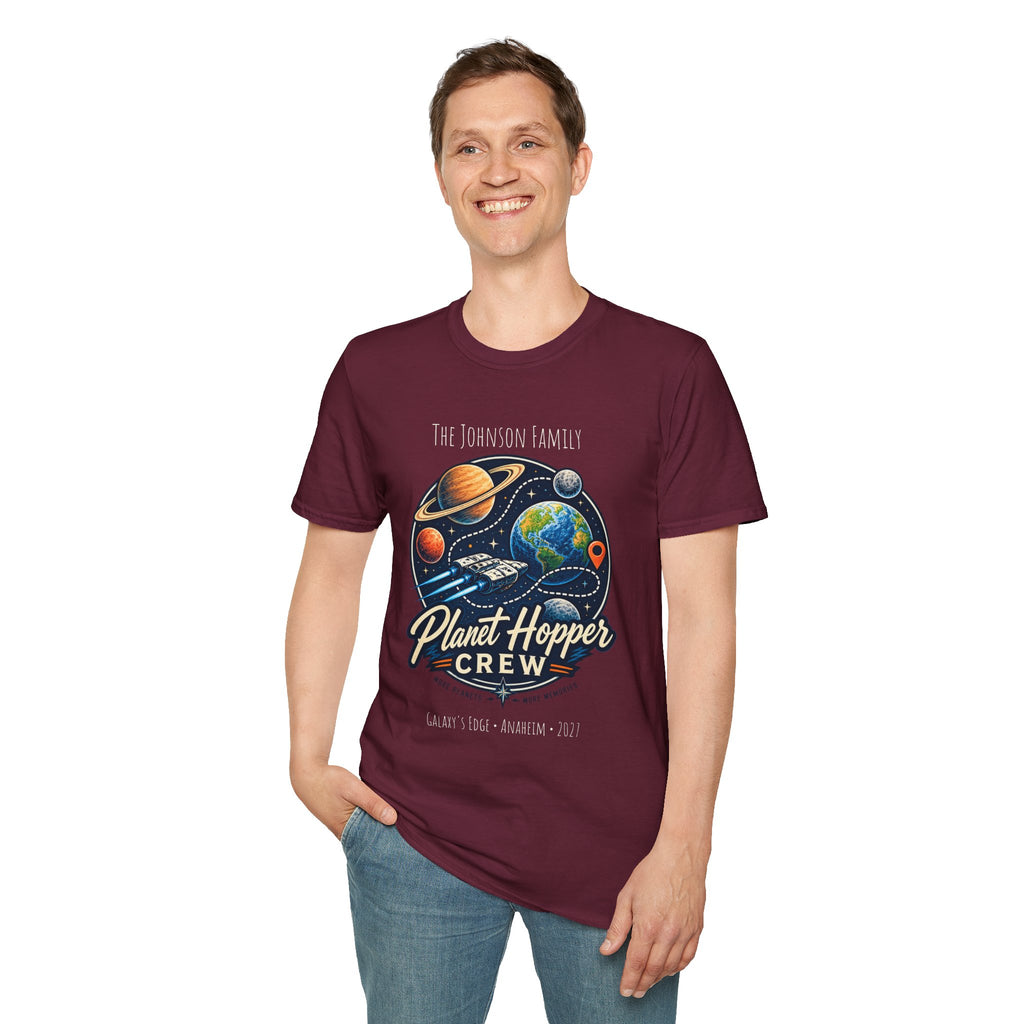 Planet Hopper Crew Space Adventure Park Tee
