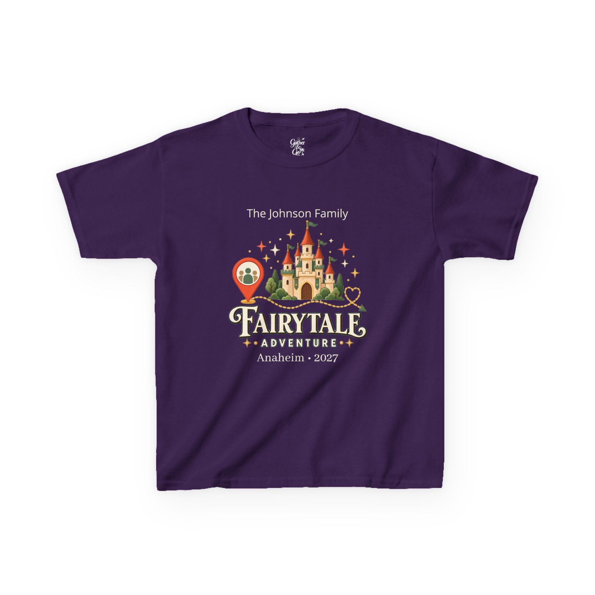 Fairytale Adventure Kids Tee (coral)