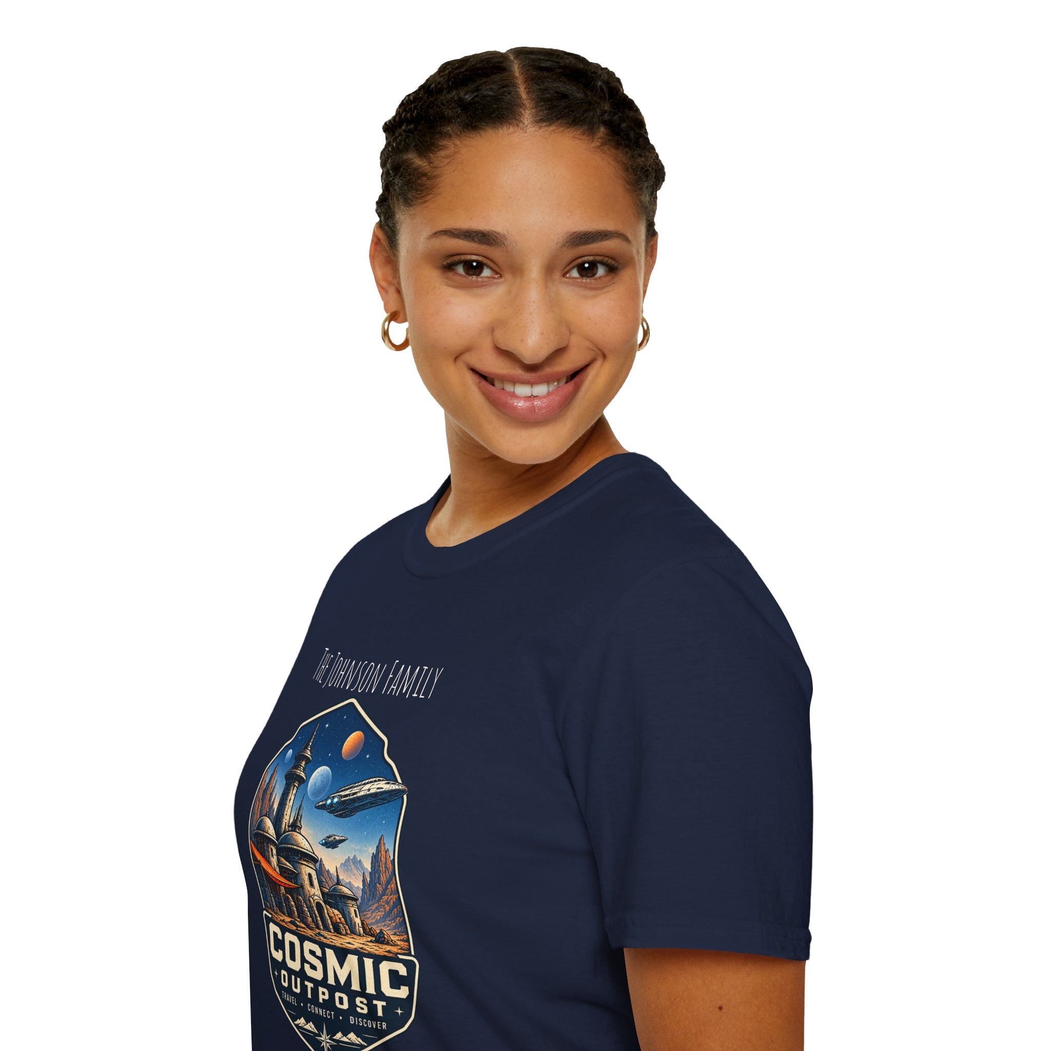 Cosmic Outpost Space Adventure Park Tee