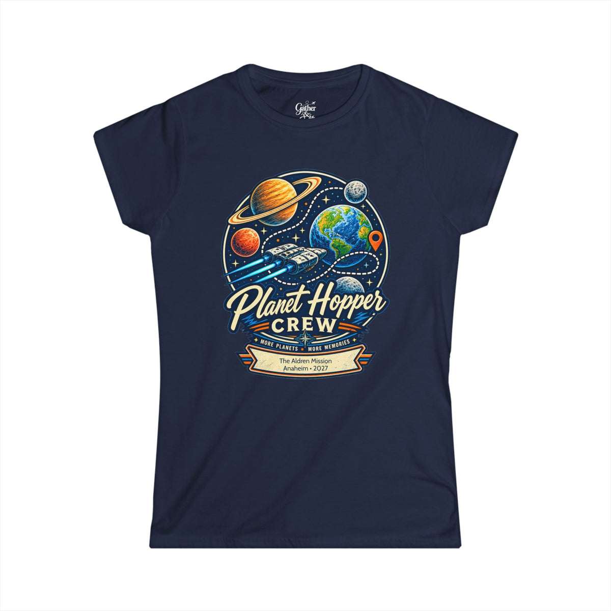 Planet Hopper Crew - Ladies Tee