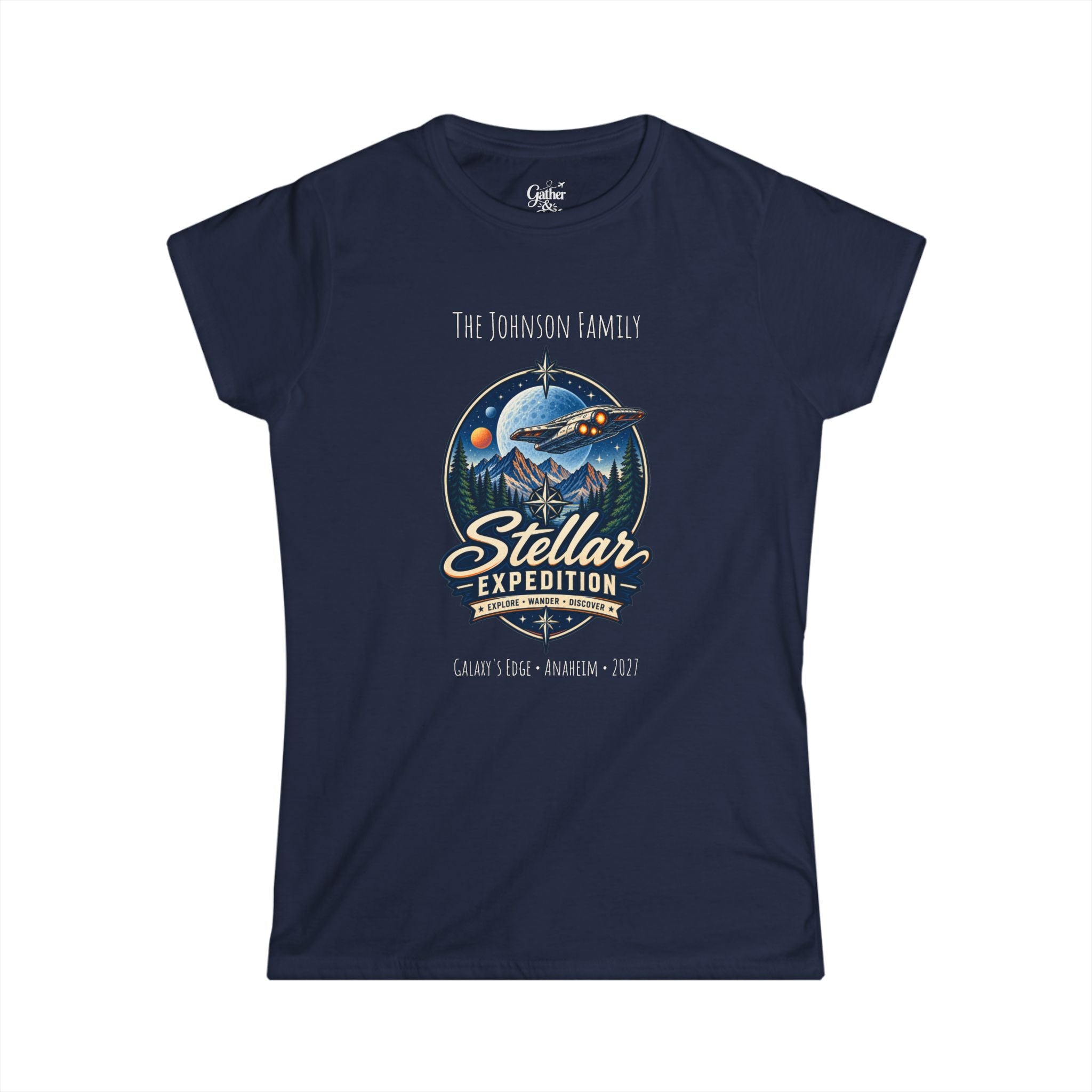 Stellar Expedition Space Adventure Park Ladies Tee