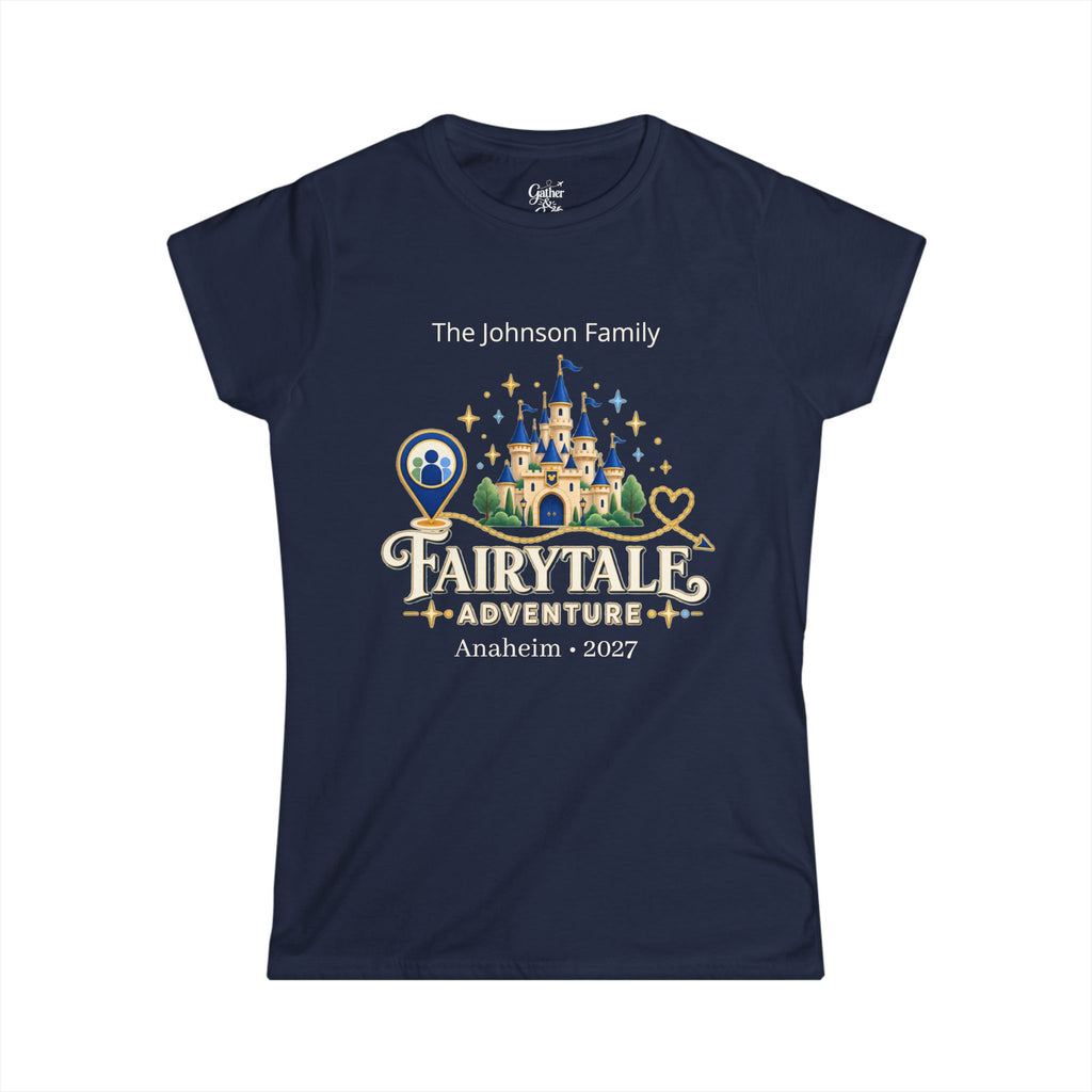 Fairytale Adventure Ladies Tee (blue)