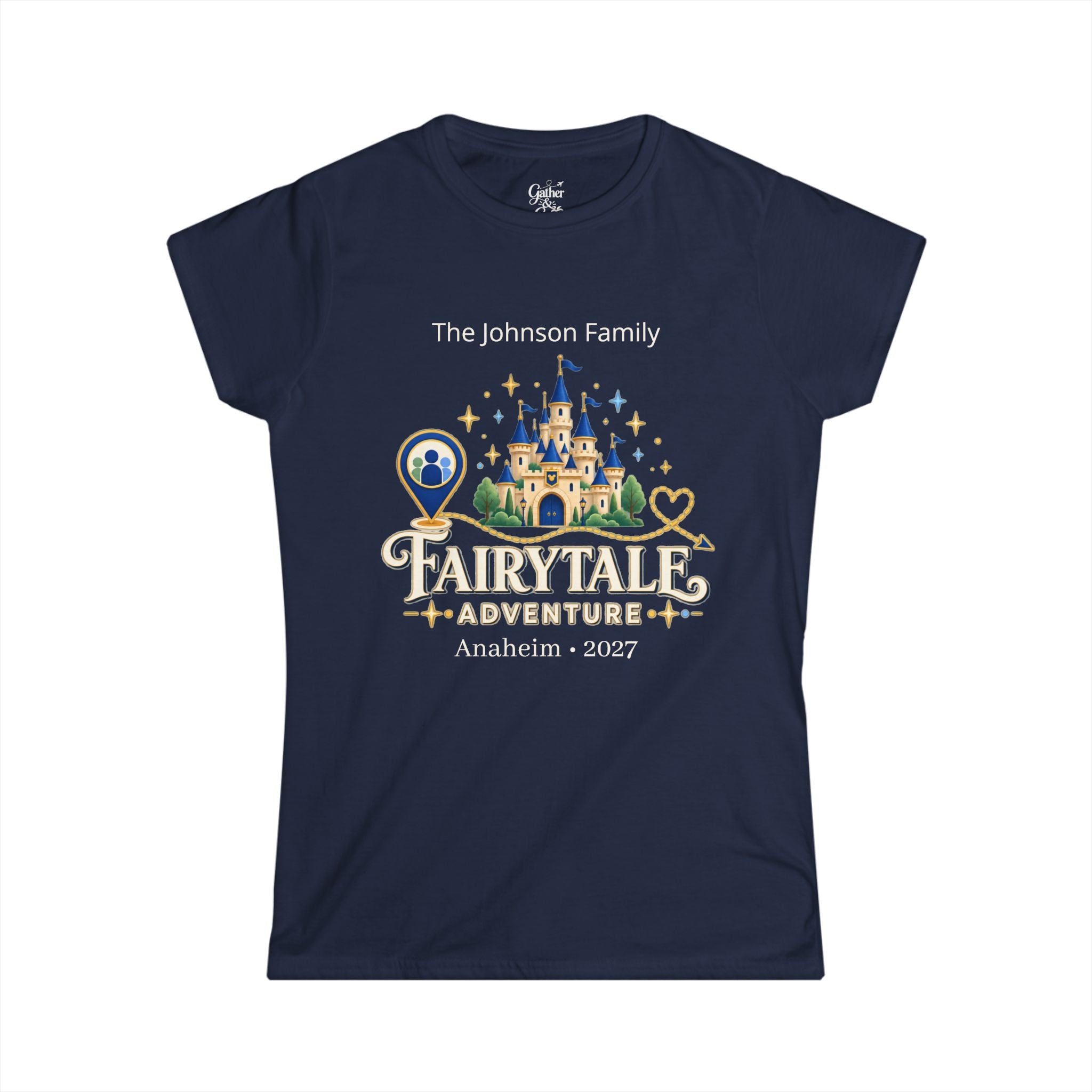 Fairytale Adventure Ladies Tee (blue)