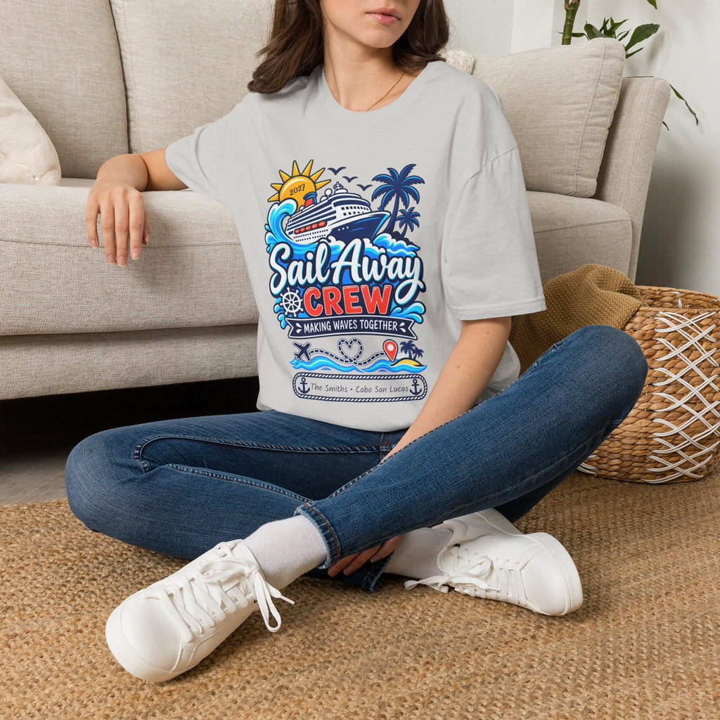 Custom Sail Away Cruise Tee