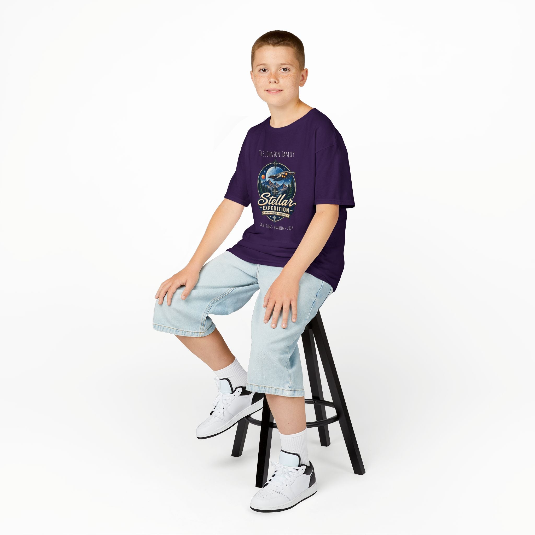 Stellar Expedition Space Adventure Park Kids Tee