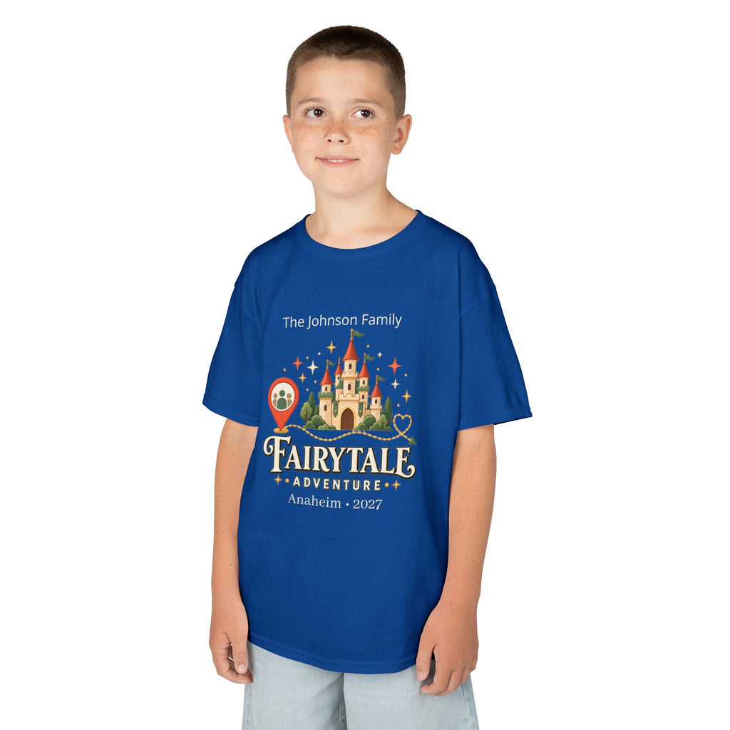 Fairytale Adventure Kids Tee (coral)