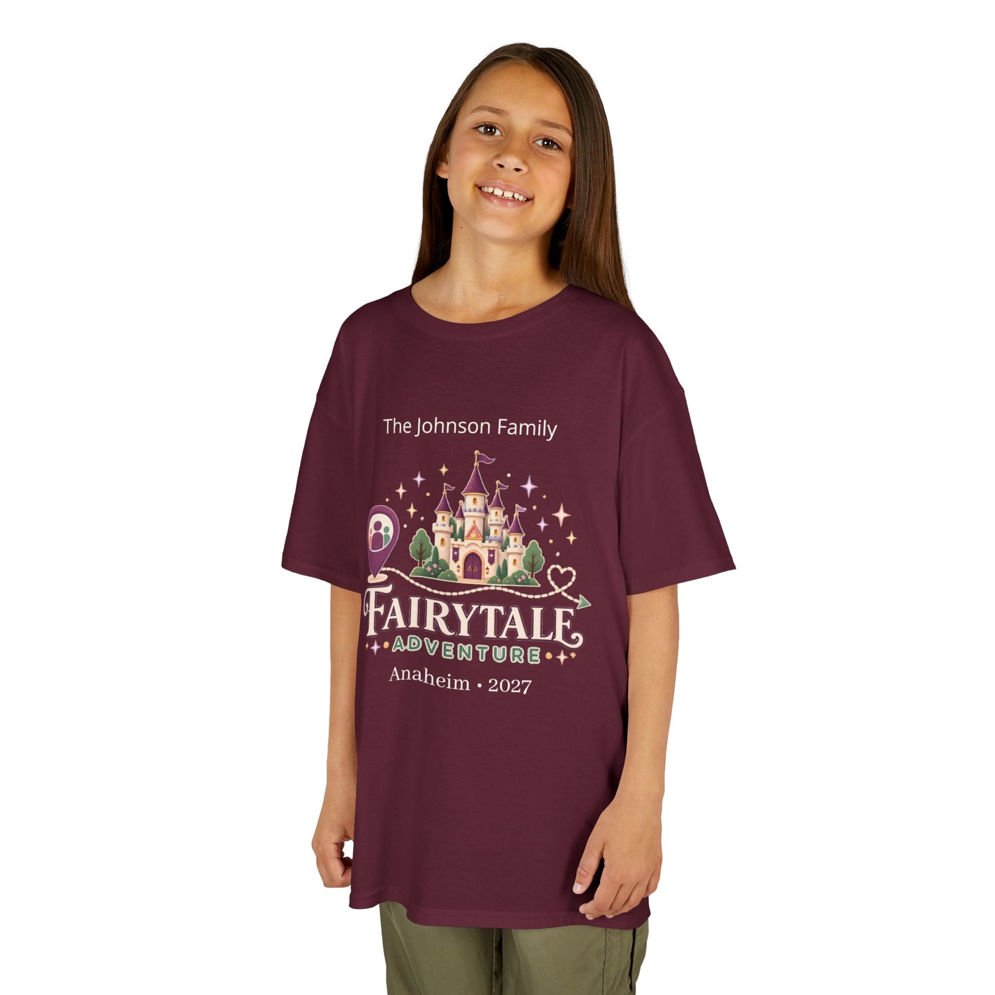 Fairytale Adventure Kids Tee (purple)