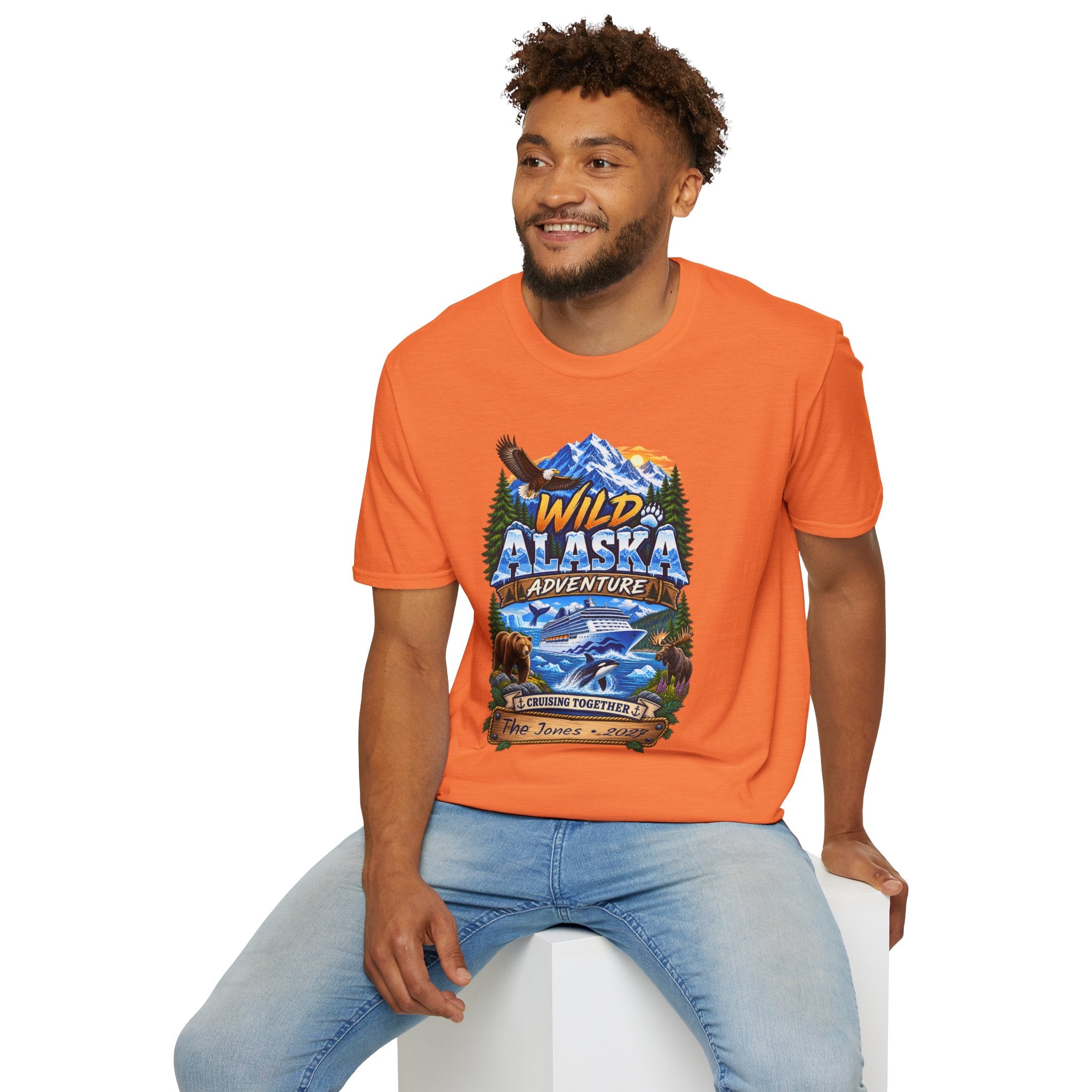 Custom Wild Alaska Cruise Tee