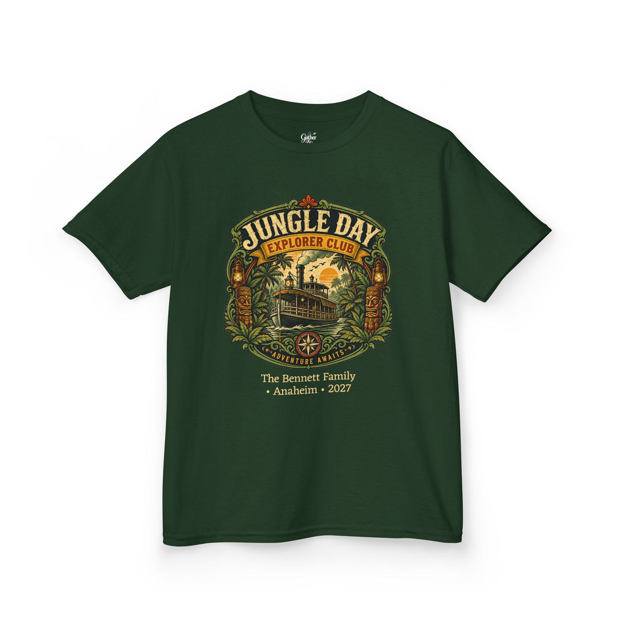 Jungle Day Explorer Club - Kids Tee