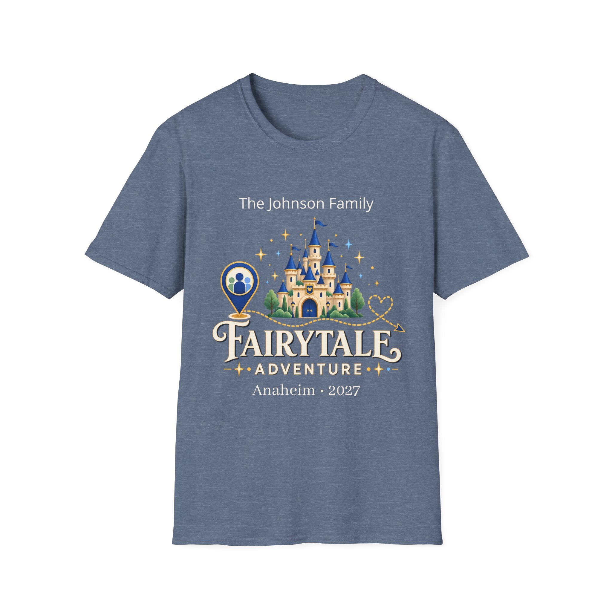 Custom Fairytale Adventure Tee (blue)
